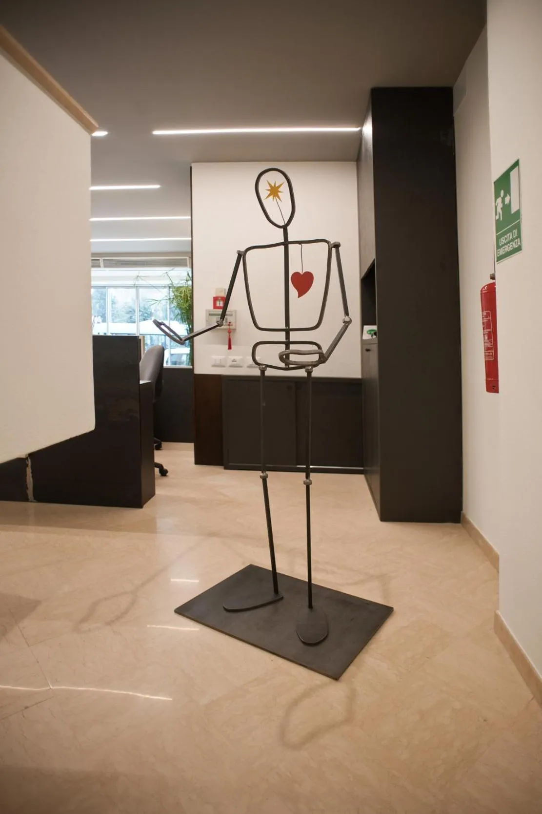 Lobby or reception in Hotel Bareta