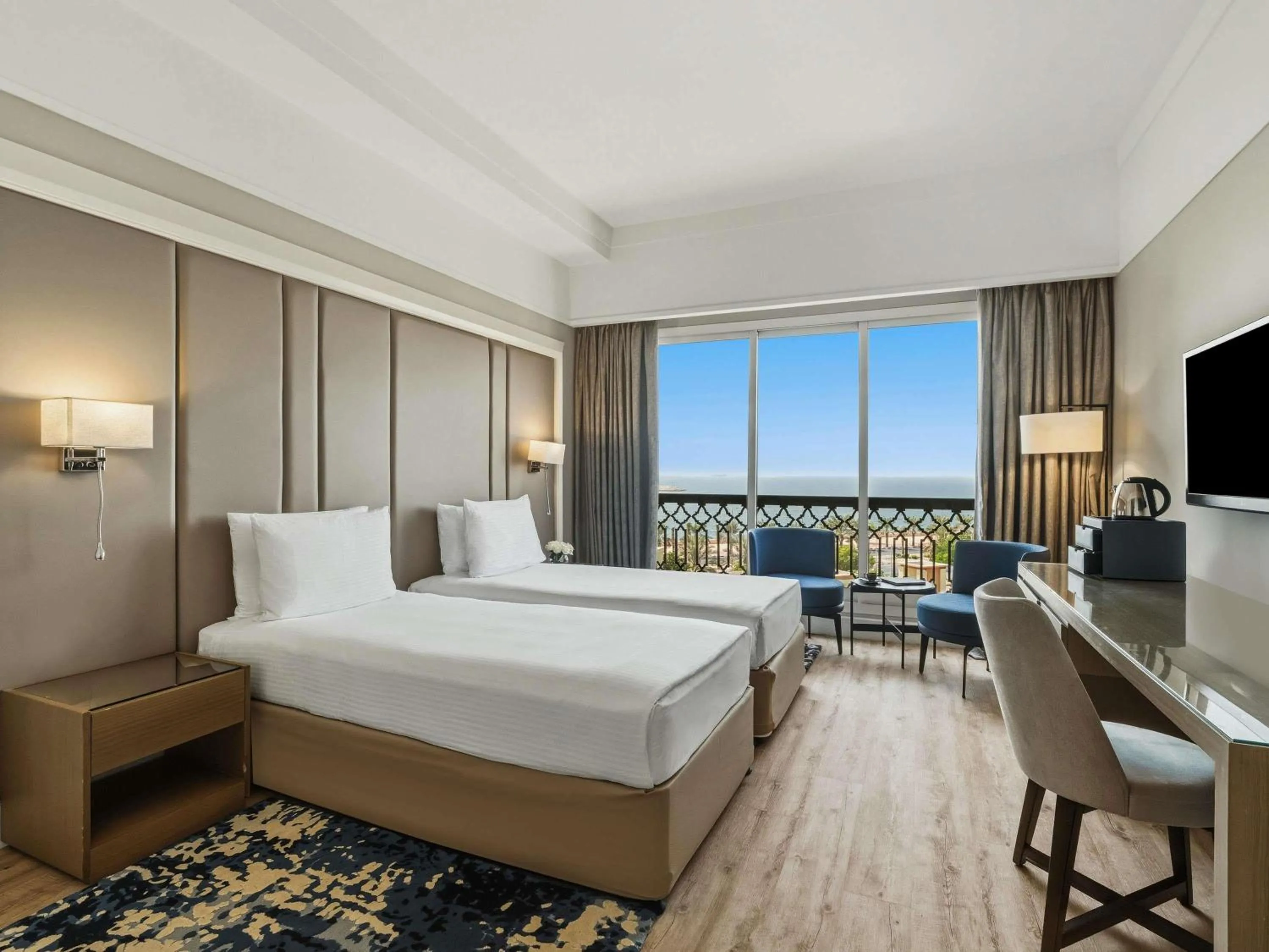 Bedroom, Bed in Rixos Bab Al Bahr - Ultra All Inclusive