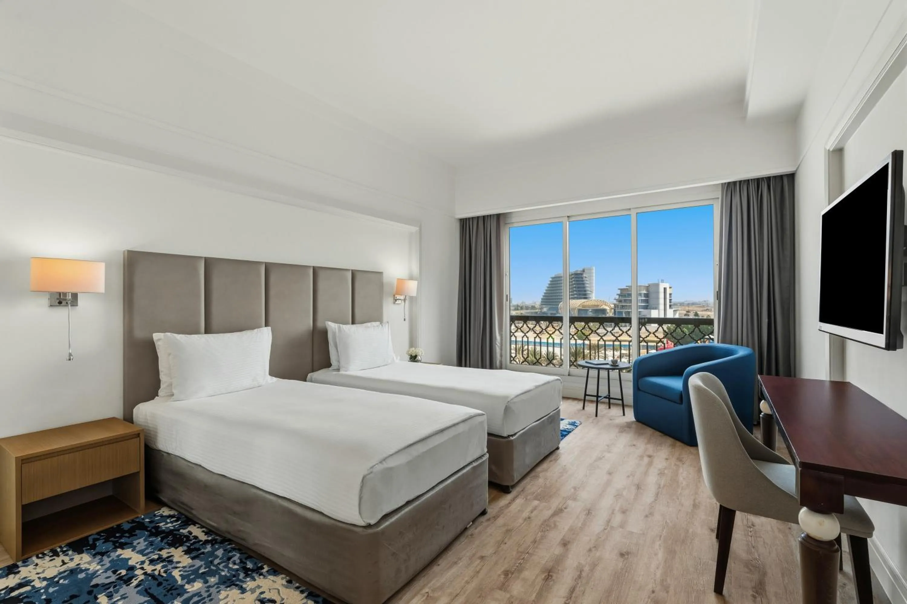 Bed in Rixos Bab Al Bahr - Ultra All Inclusive