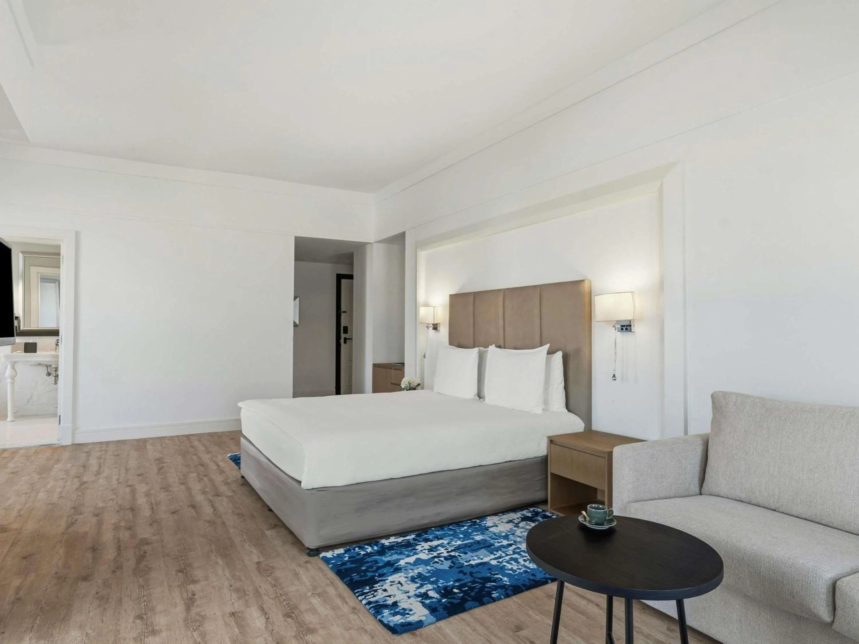 Bedroom, Bed in Rixos Bab Al Bahr - Ultra All Inclusive