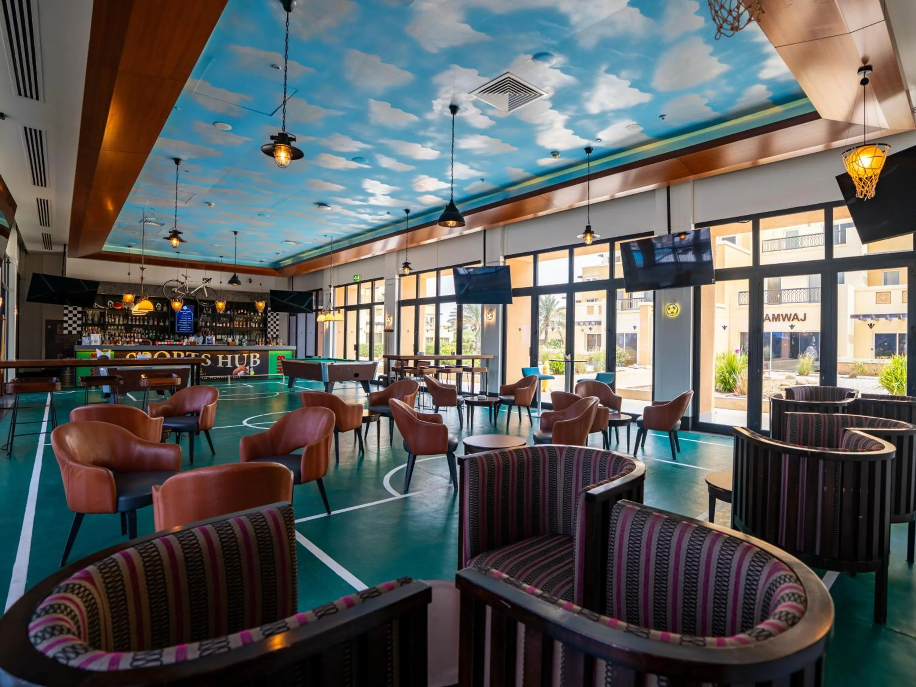 Lounge or bar in Rixos Bab Al Bahr - Ultra All Inclusive