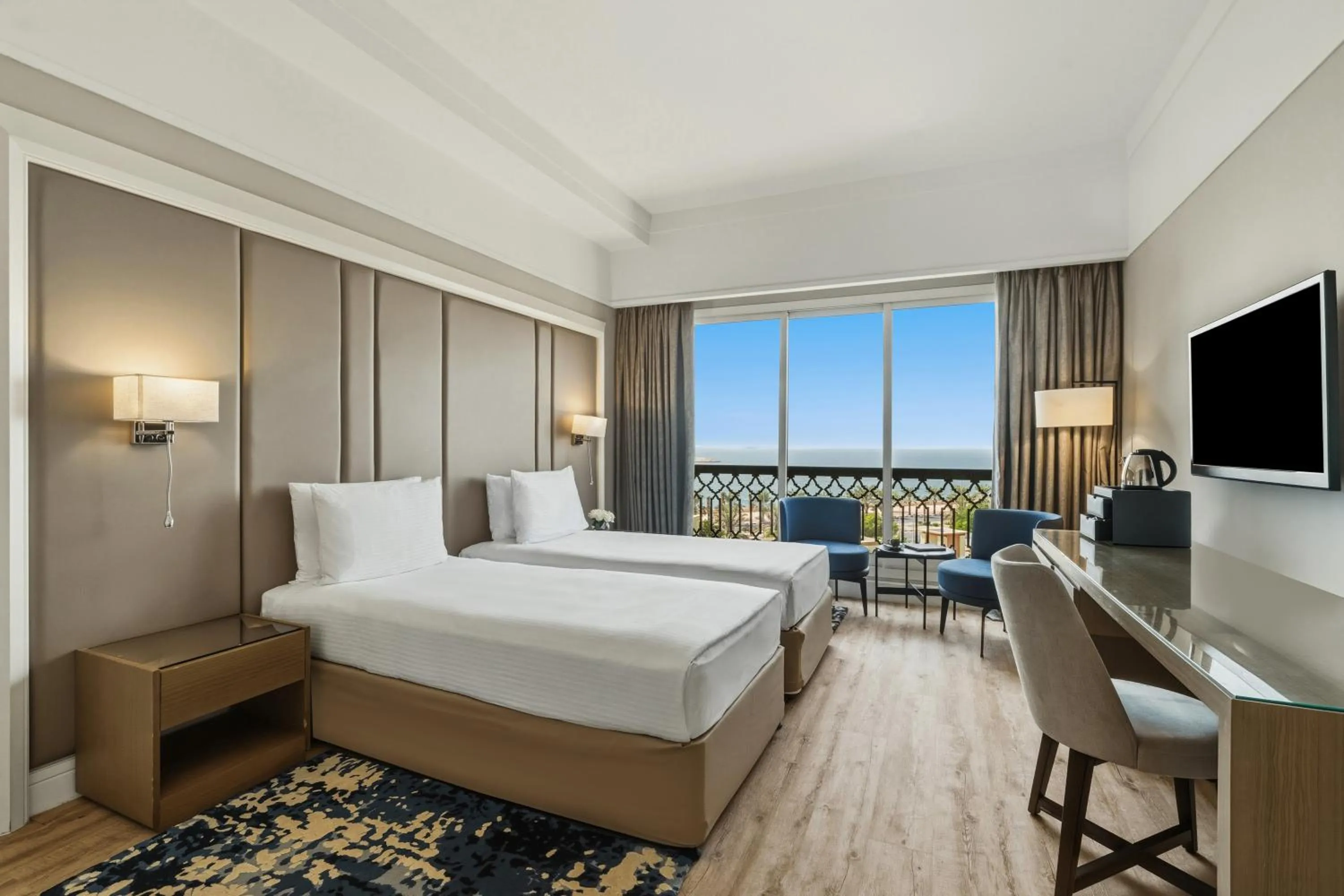 Bed in Rixos Bab Al Bahr - Ultra All Inclusive