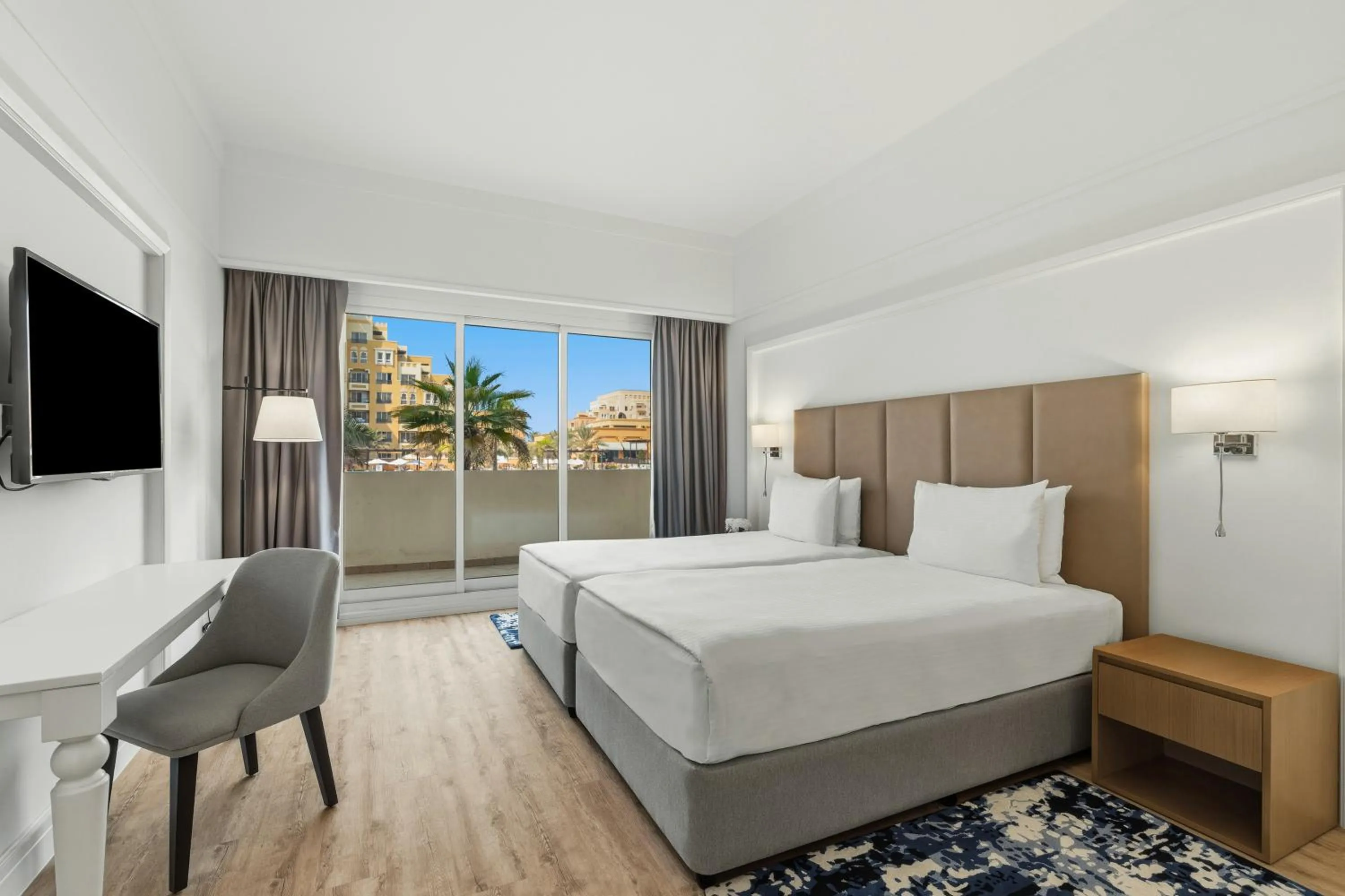 Bed in Rixos Bab Al Bahr - Ultra All Inclusive