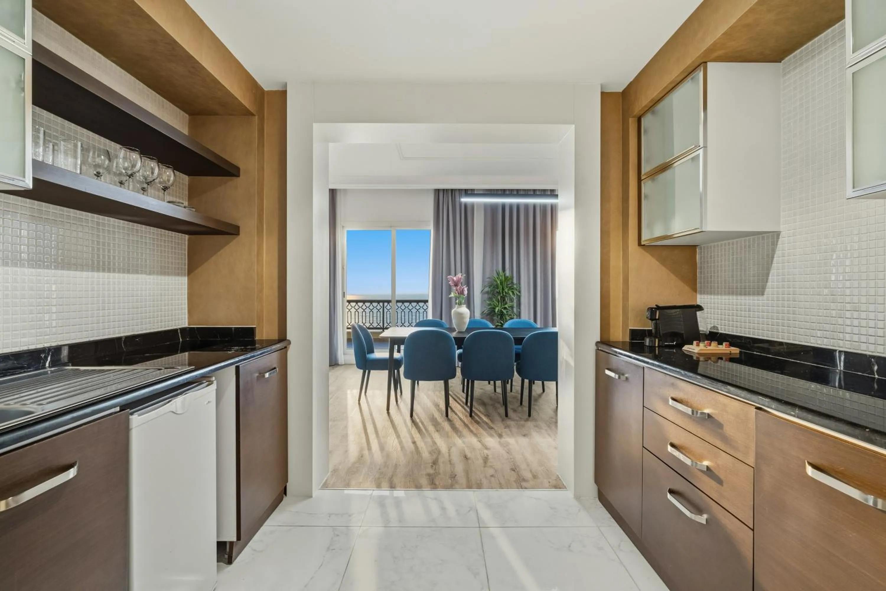 Dining area in Rixos Bab Al Bahr - Ultra All Inclusive