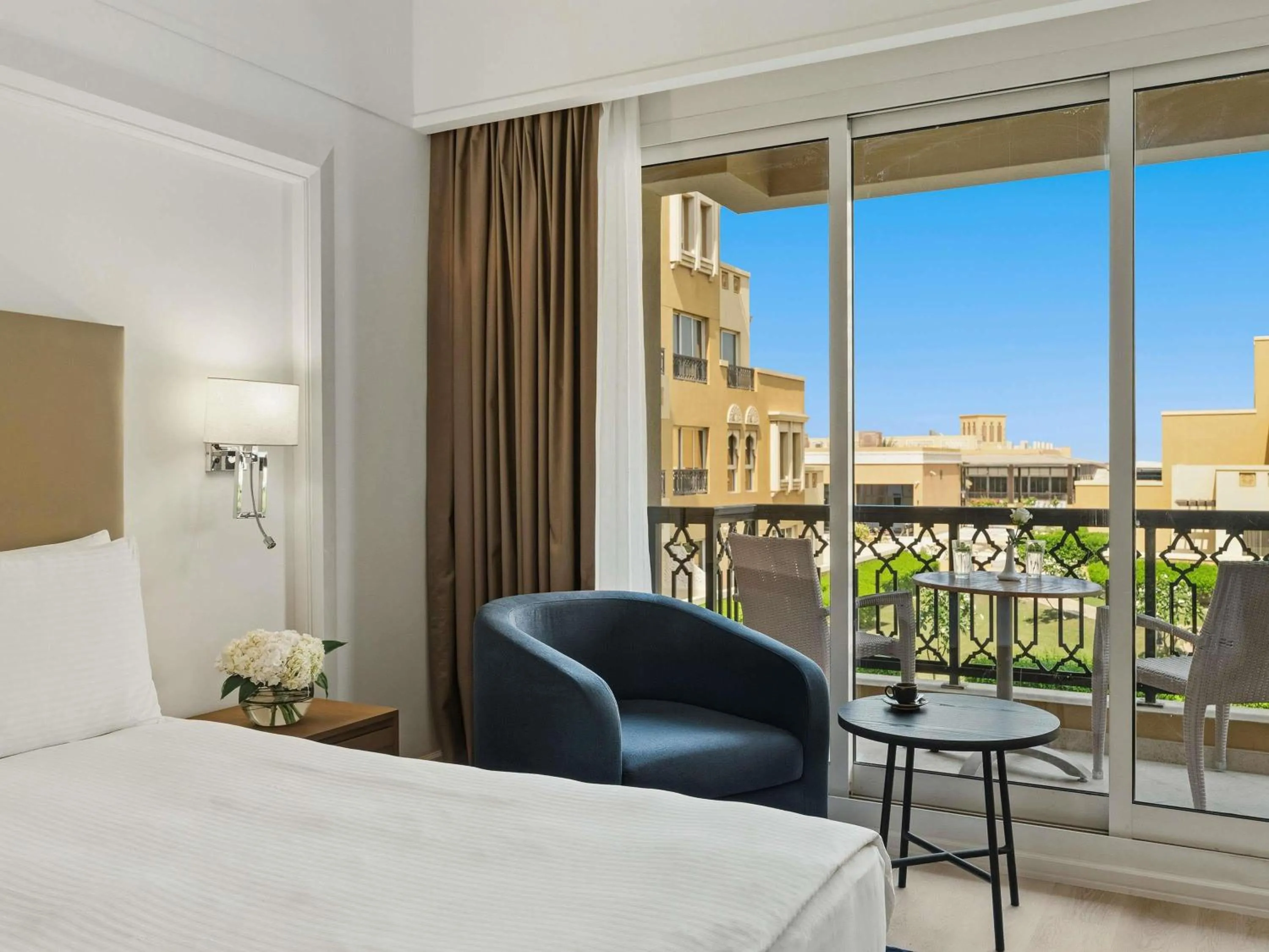 Bedroom, Bed in Rixos Bab Al Bahr - Ultra All Inclusive