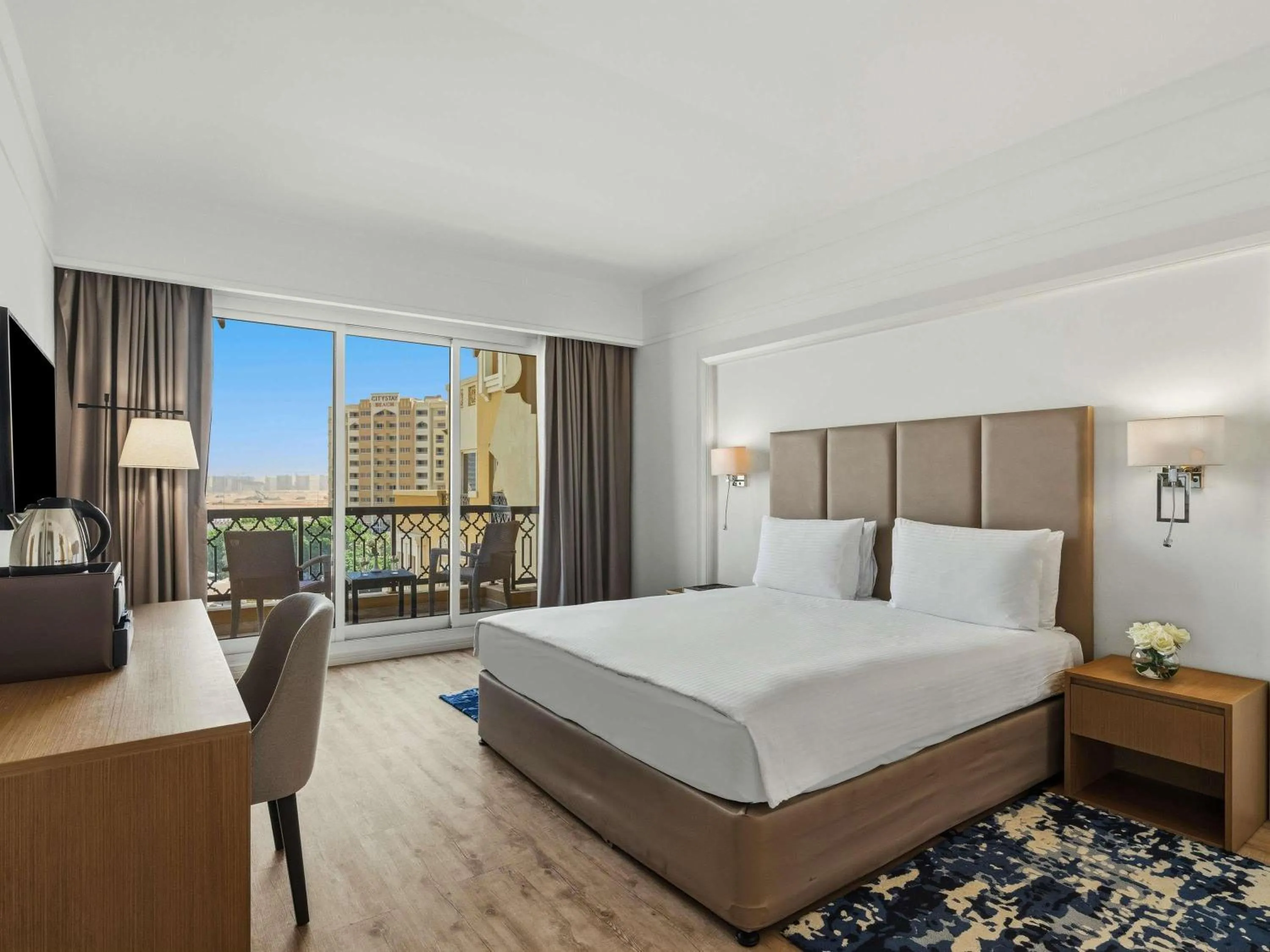 Bedroom, Bed in Rixos Bab Al Bahr - Ultra All Inclusive