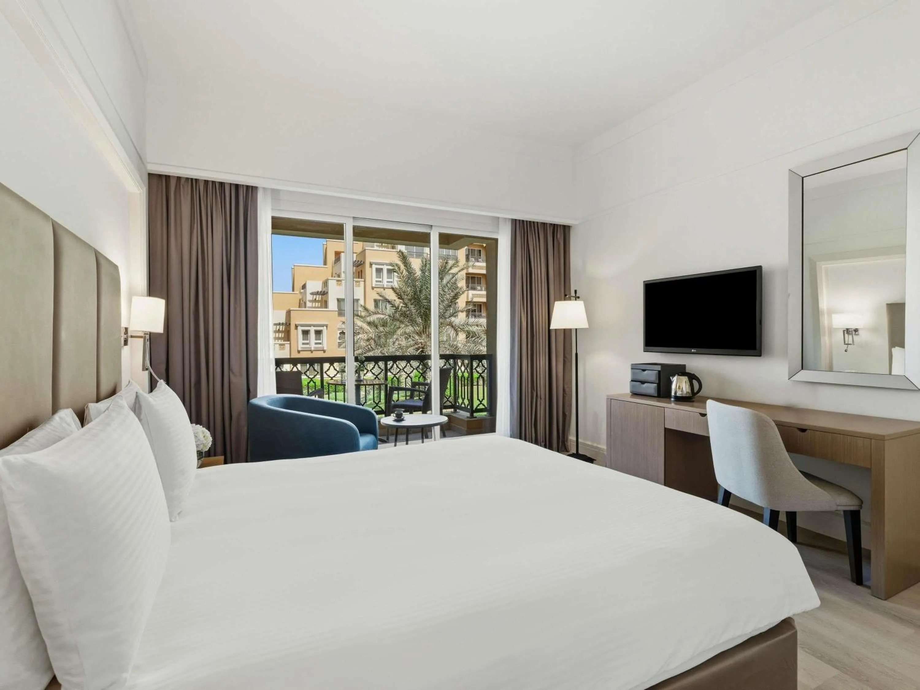 Bedroom, Bed in Rixos Bab Al Bahr - Ultra All Inclusive