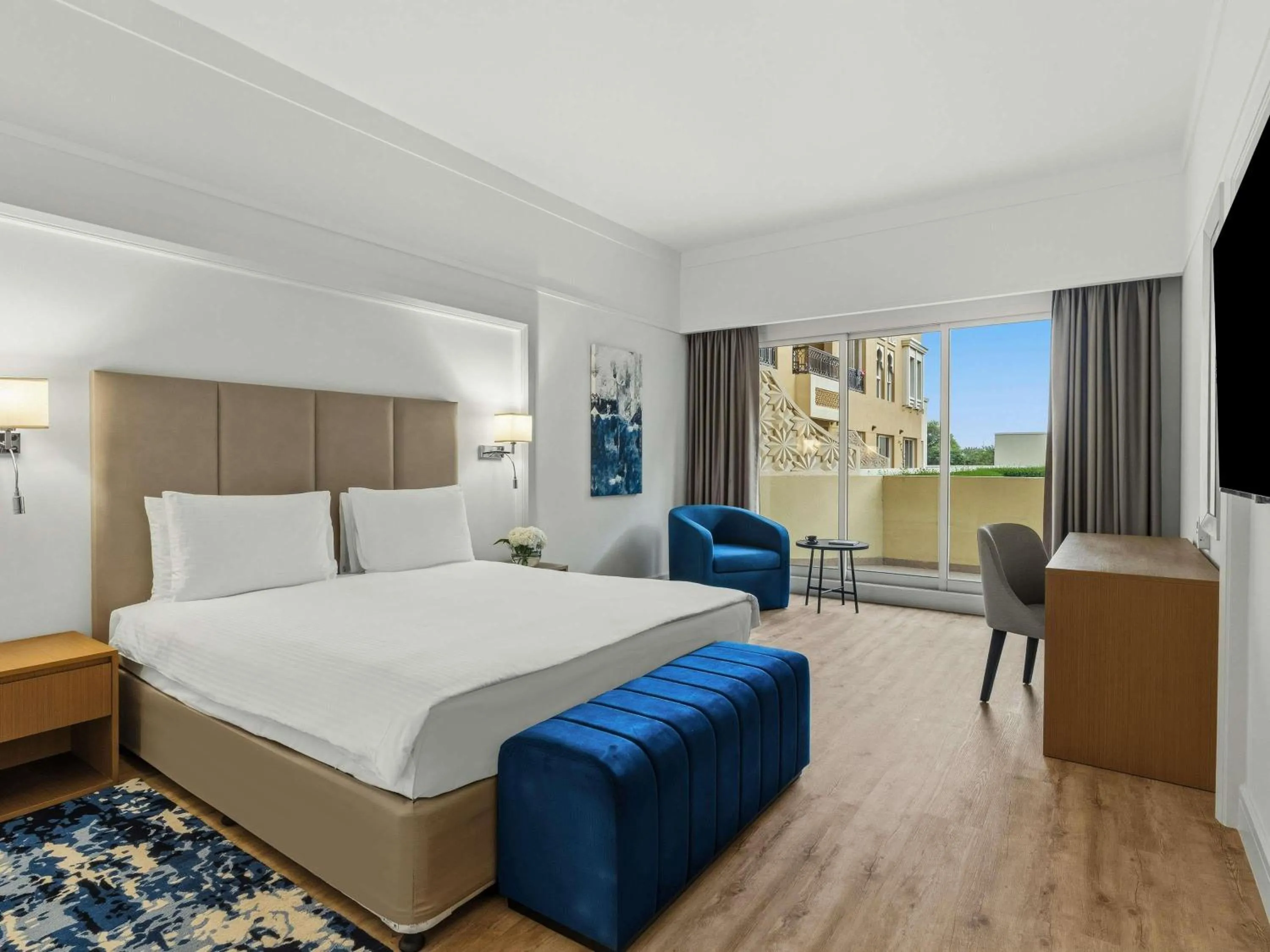 Bedroom, Bed in Rixos Bab Al Bahr - Ultra All Inclusive