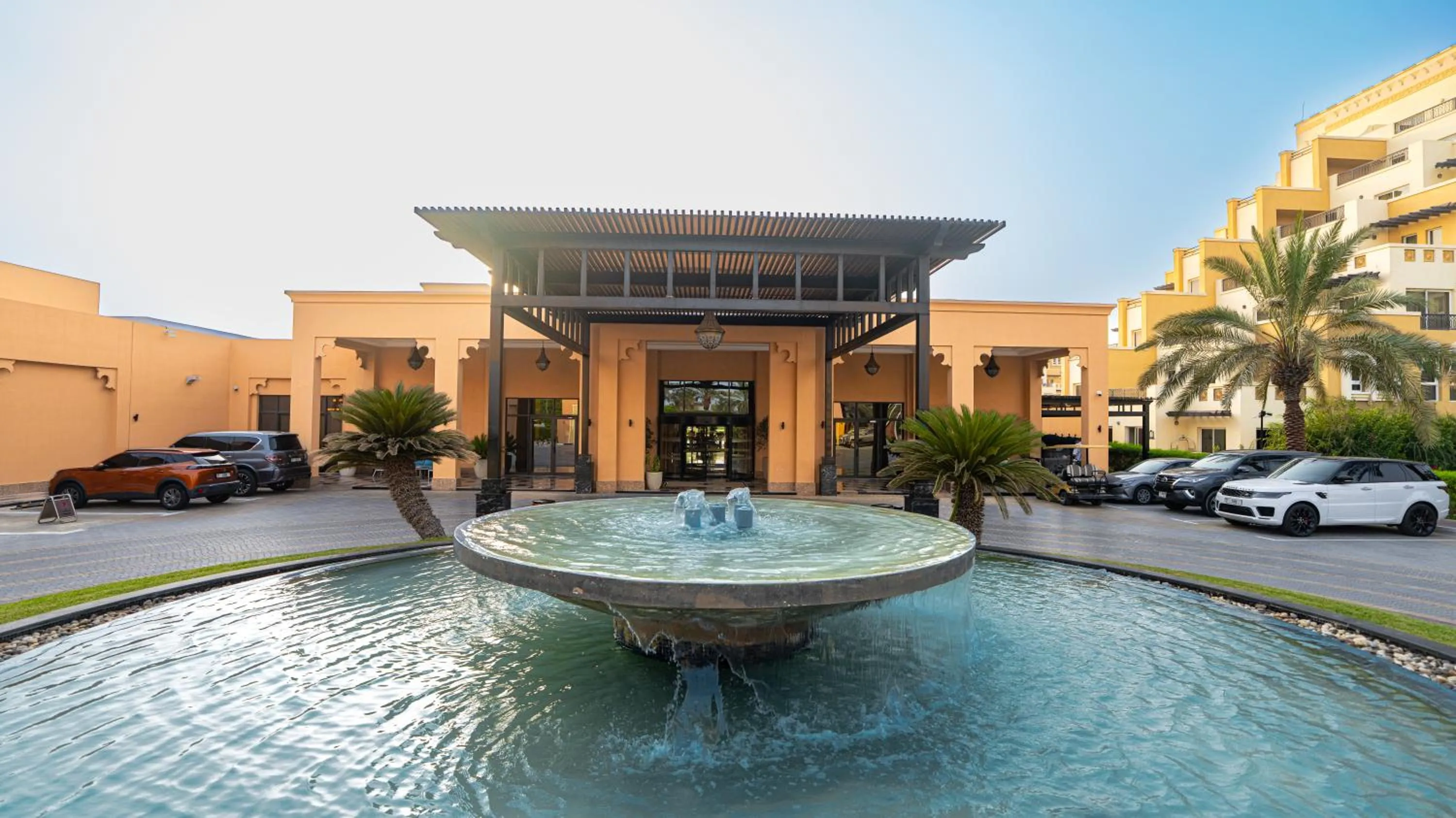 Facade/entrance in Rixos Bab Al Bahr - Ultra All Inclusive