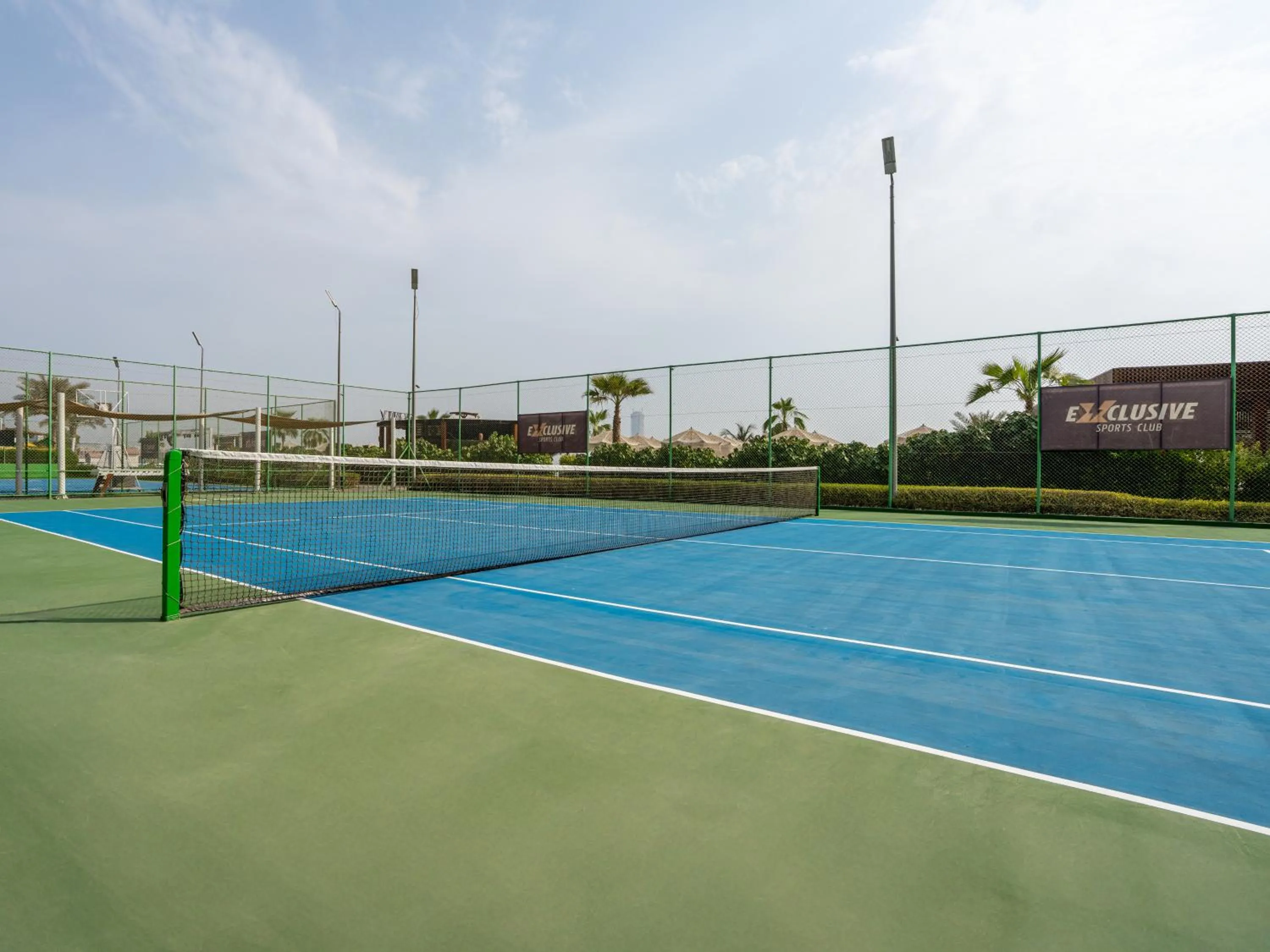 Tennis court in Rixos Bab Al Bahr - Ultra All Inclusive