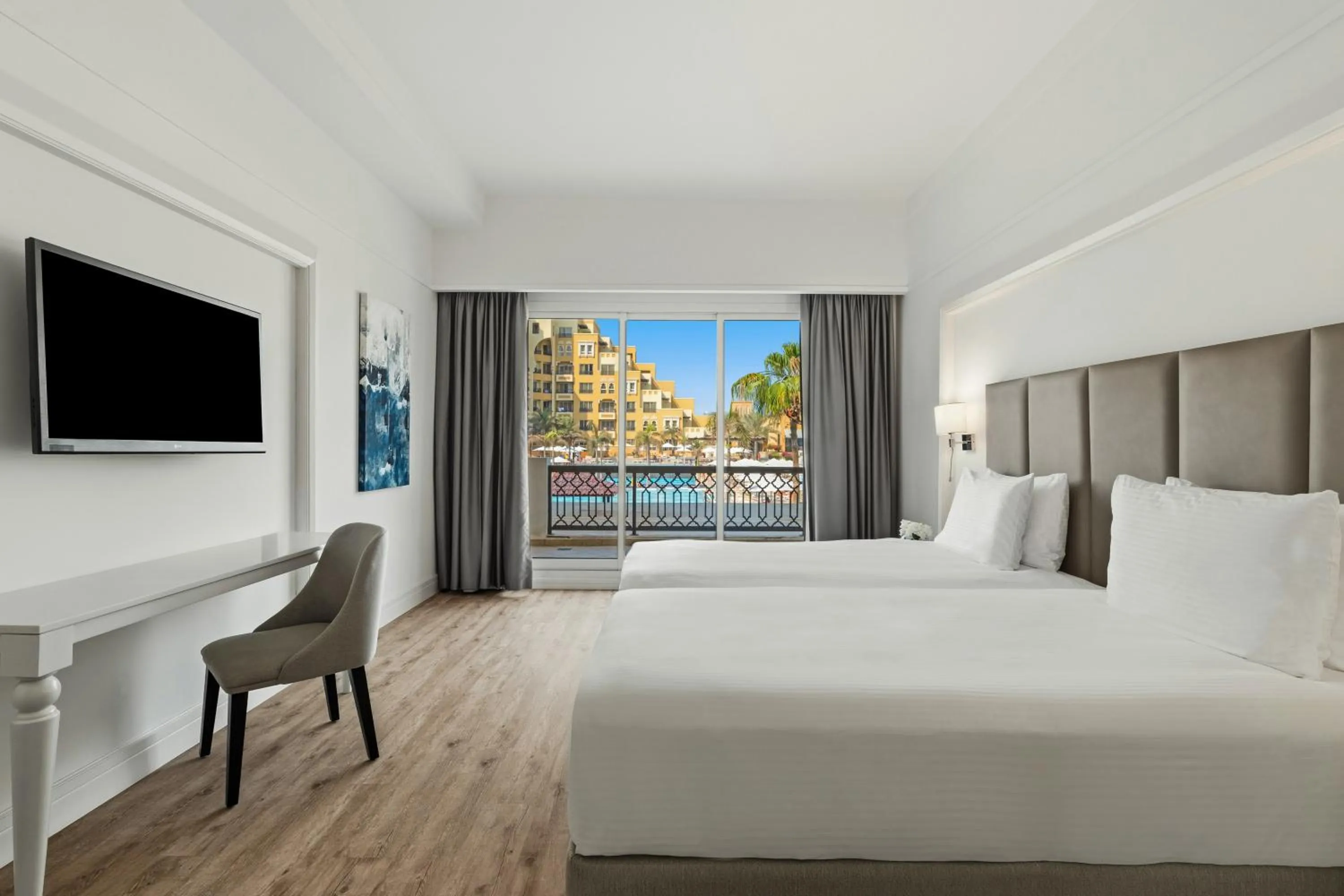 Bed in Rixos Bab Al Bahr - Ultra All Inclusive