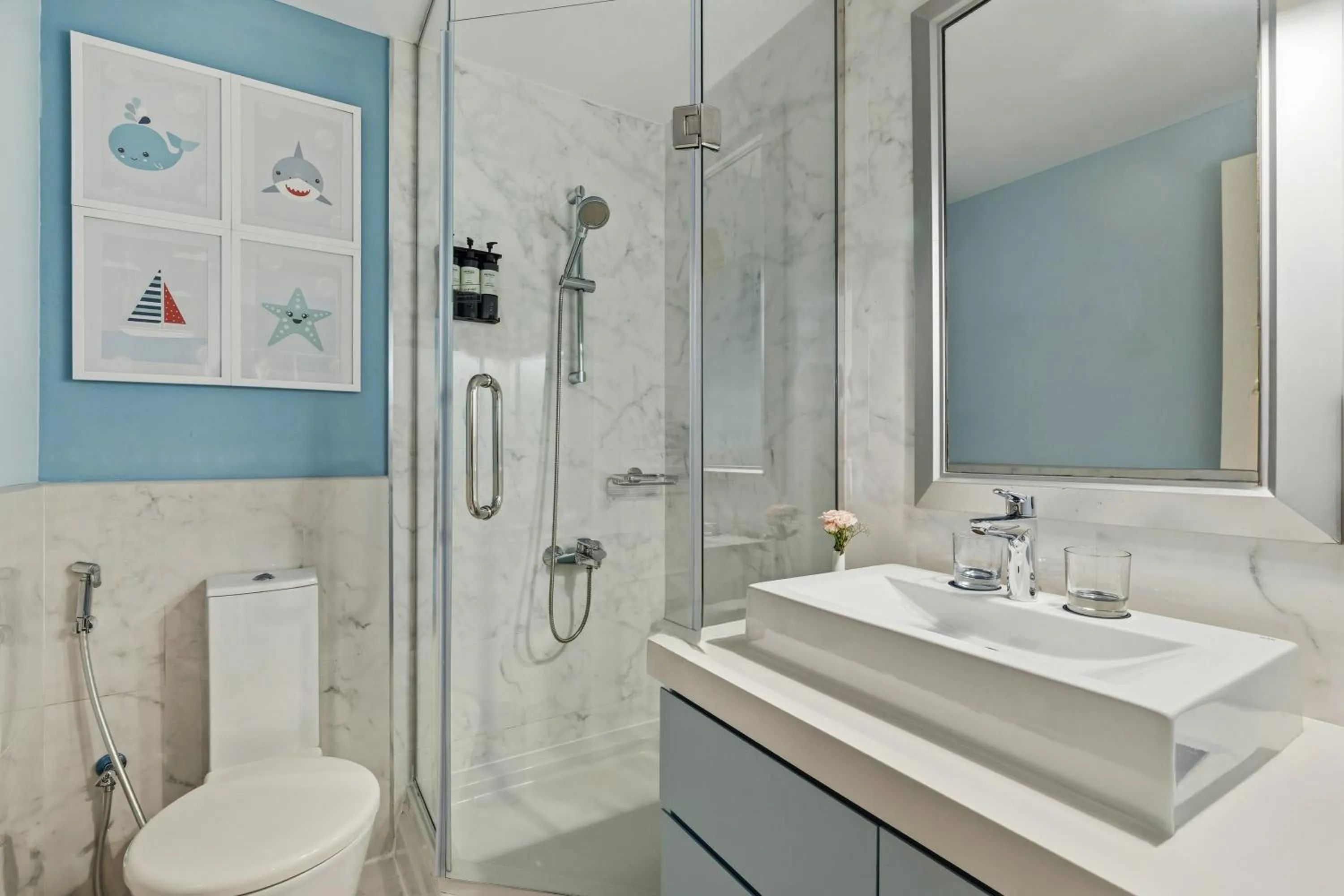 Shower in Rixos Bab Al Bahr - Ultra All Inclusive