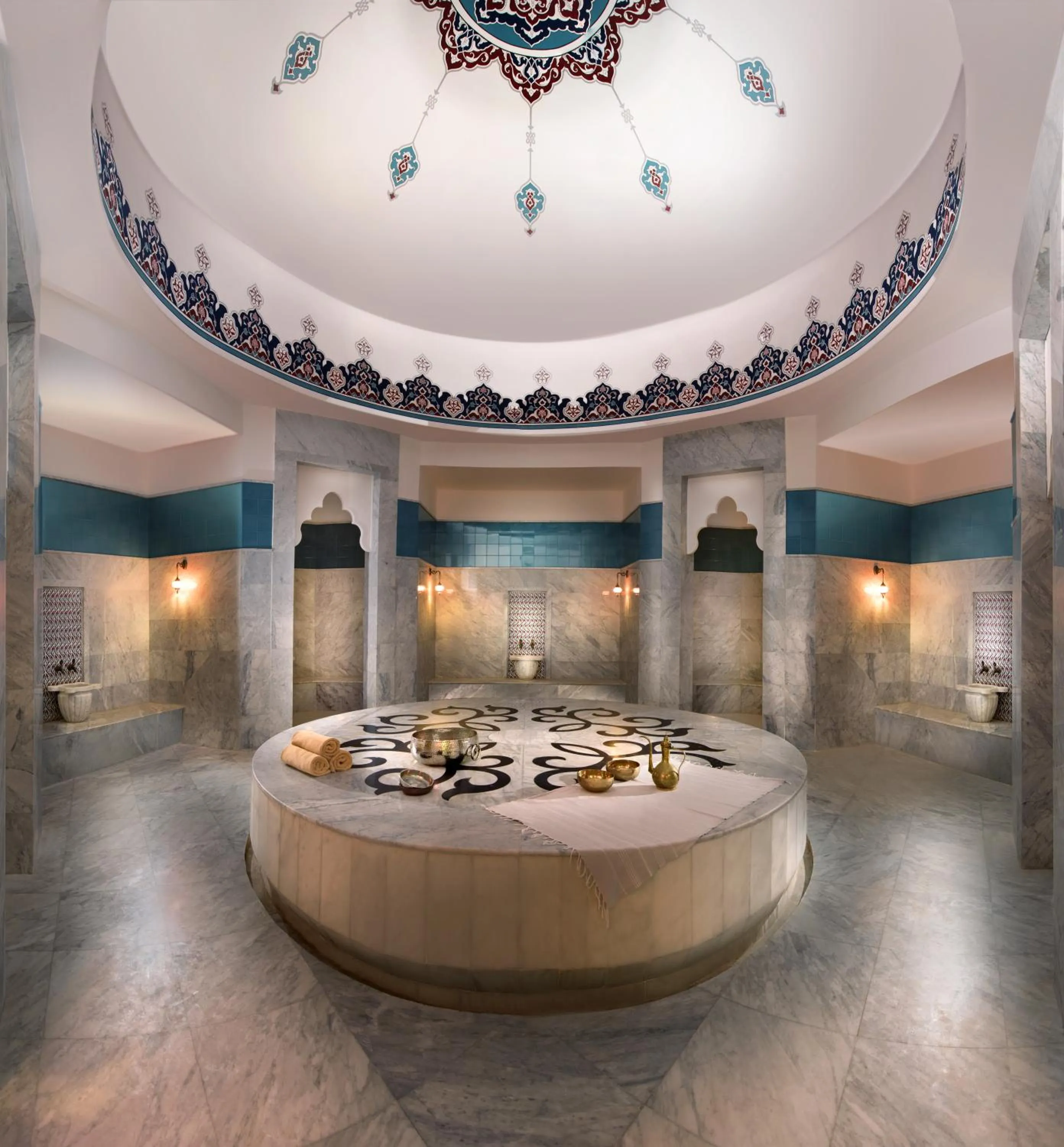 Hot Spring Bath in Rixos Bab Al Bahr - Ultra All Inclusive