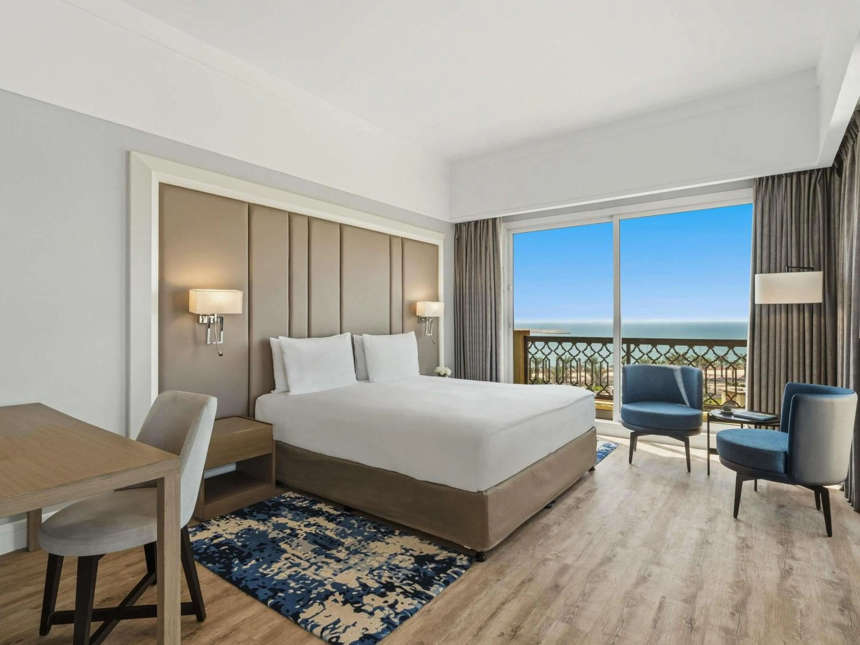 Bedroom, Bed in Rixos Bab Al Bahr - Ultra All Inclusive