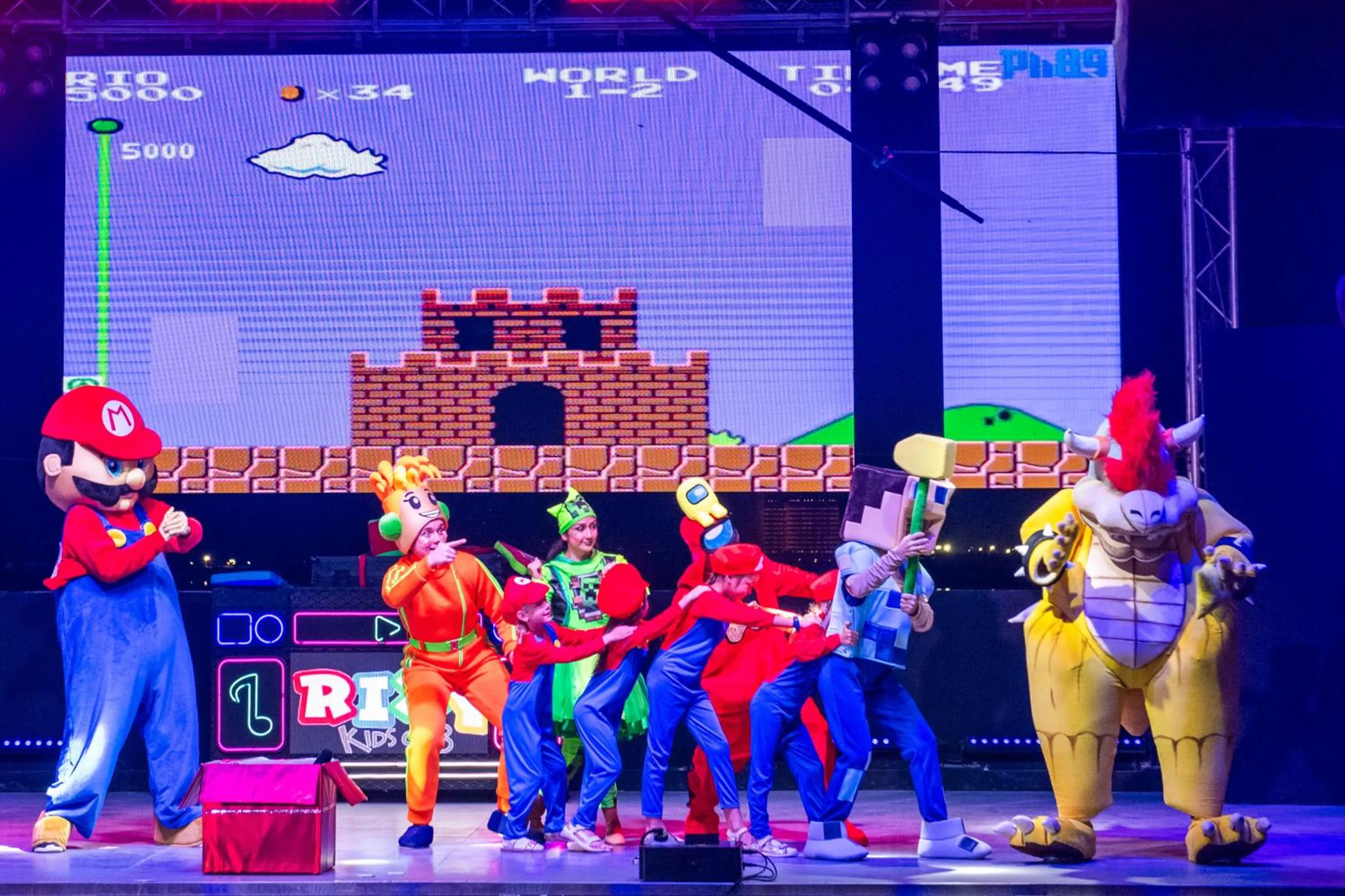 Evening entertainment in Rixos Bab Al Bahr - Ultra All Inclusive