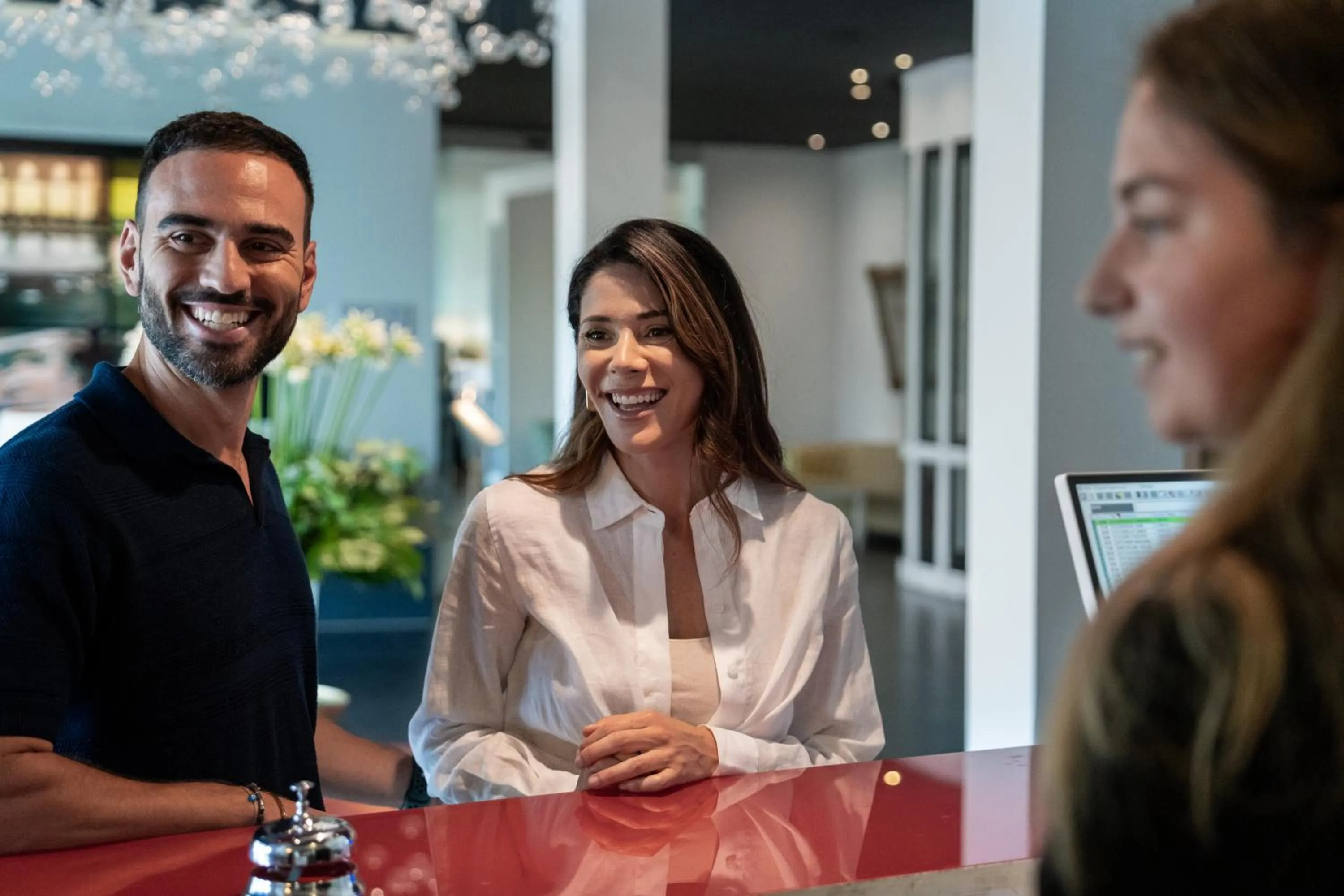 Lobby or reception in Plaza Hotel Abano Terme