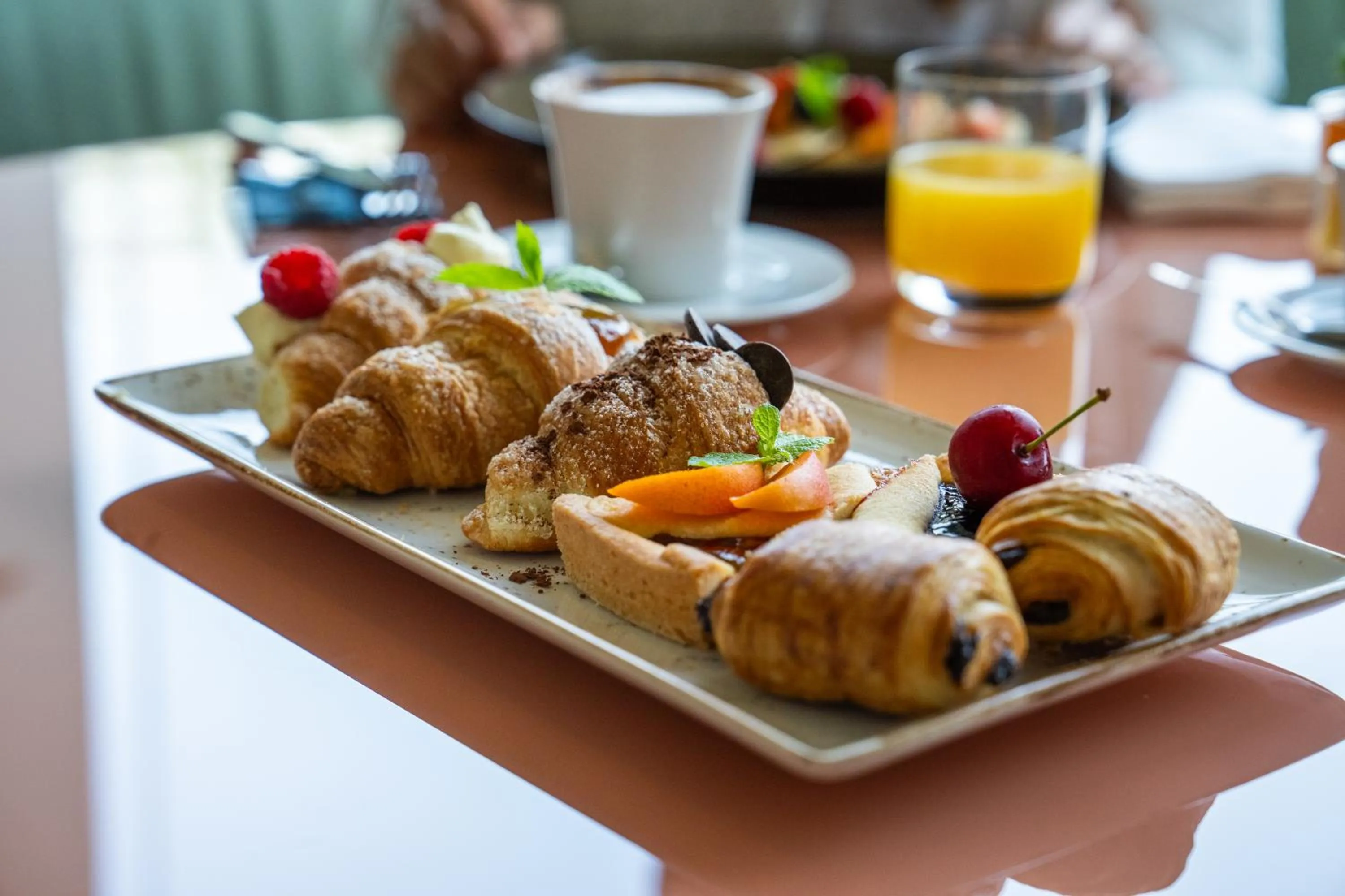 Food close-up in Plaza Hotel Abano Terme