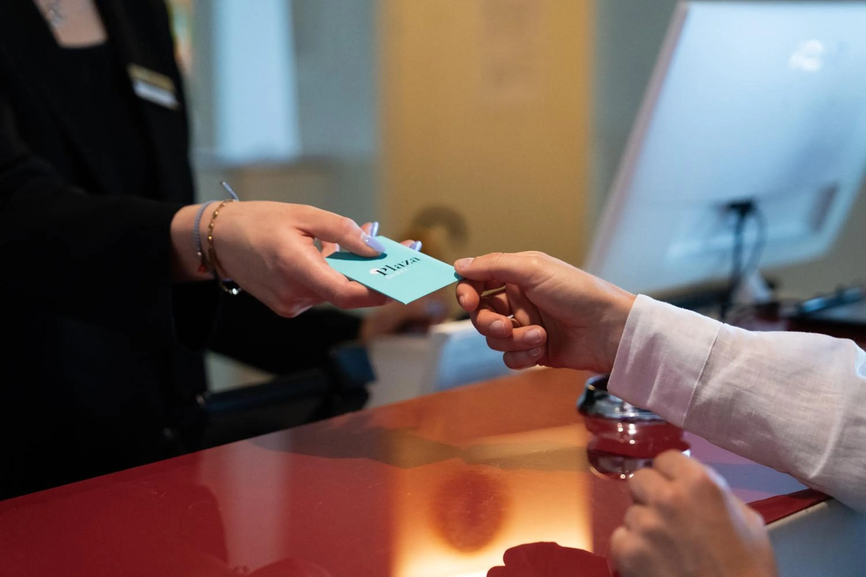 Lobby or reception in Plaza Hotel Abano Terme