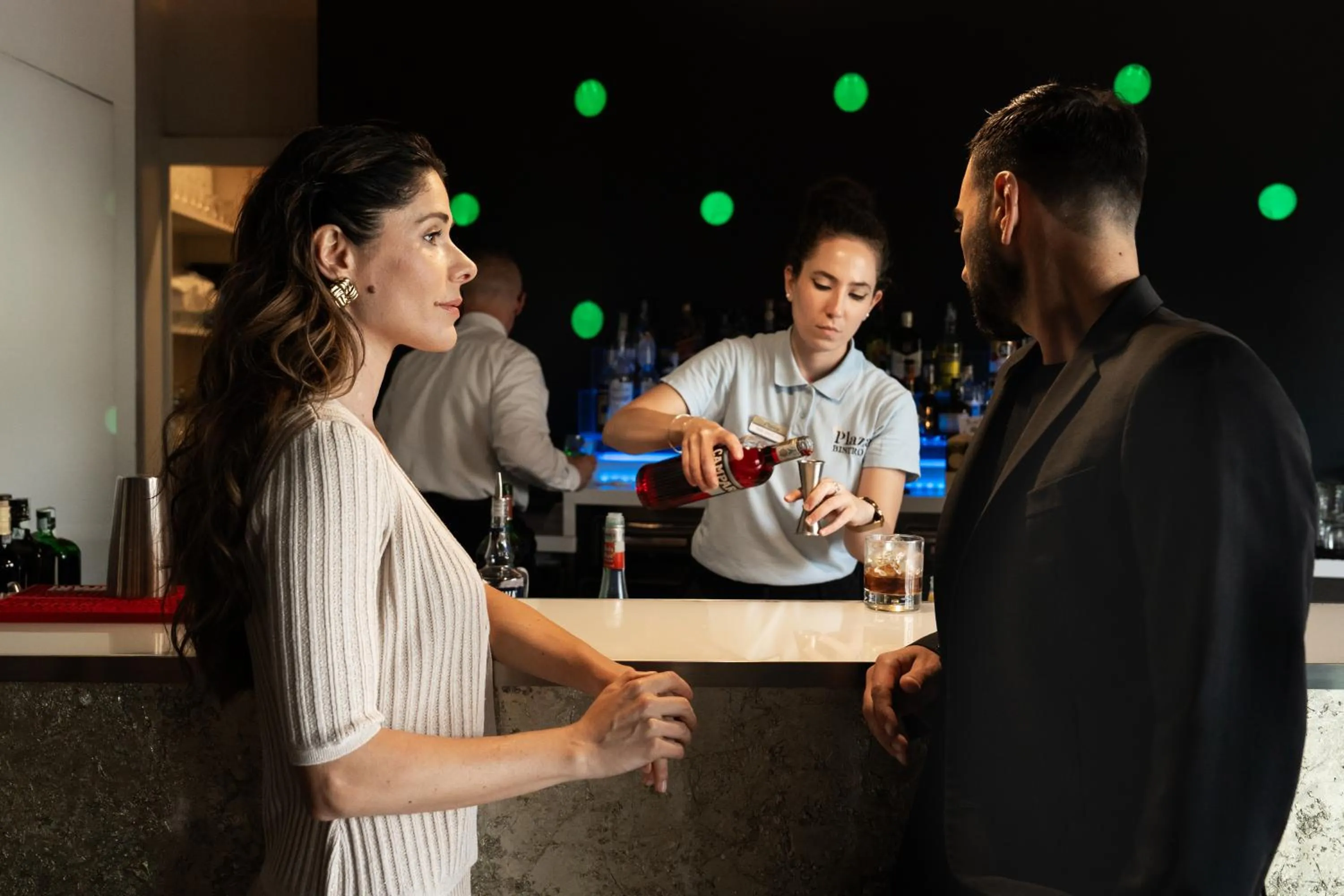 Lounge or bar in Plaza Hotel Abano Terme