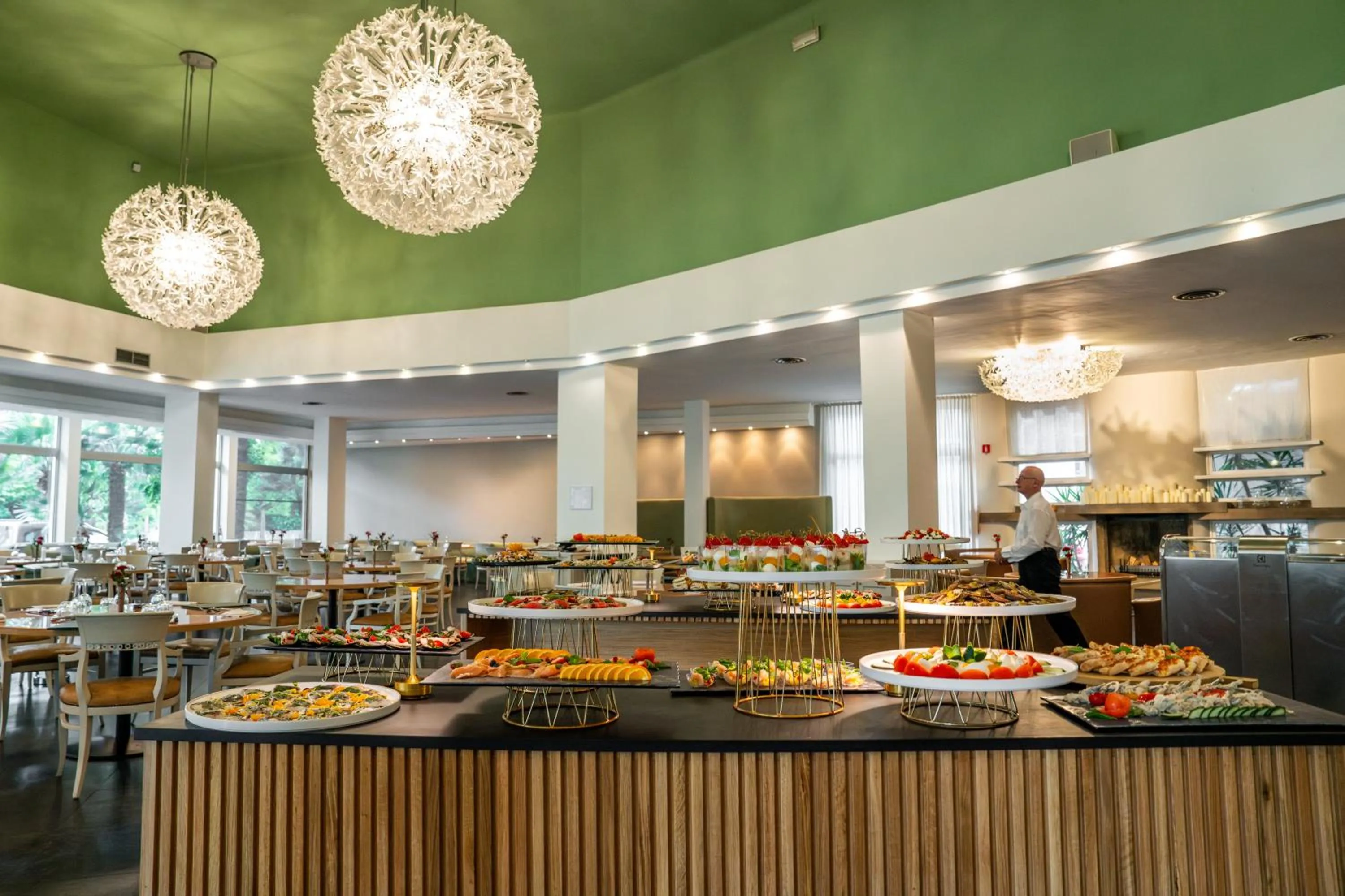 Restaurant/places to eat in Plaza Hotel Abano Terme