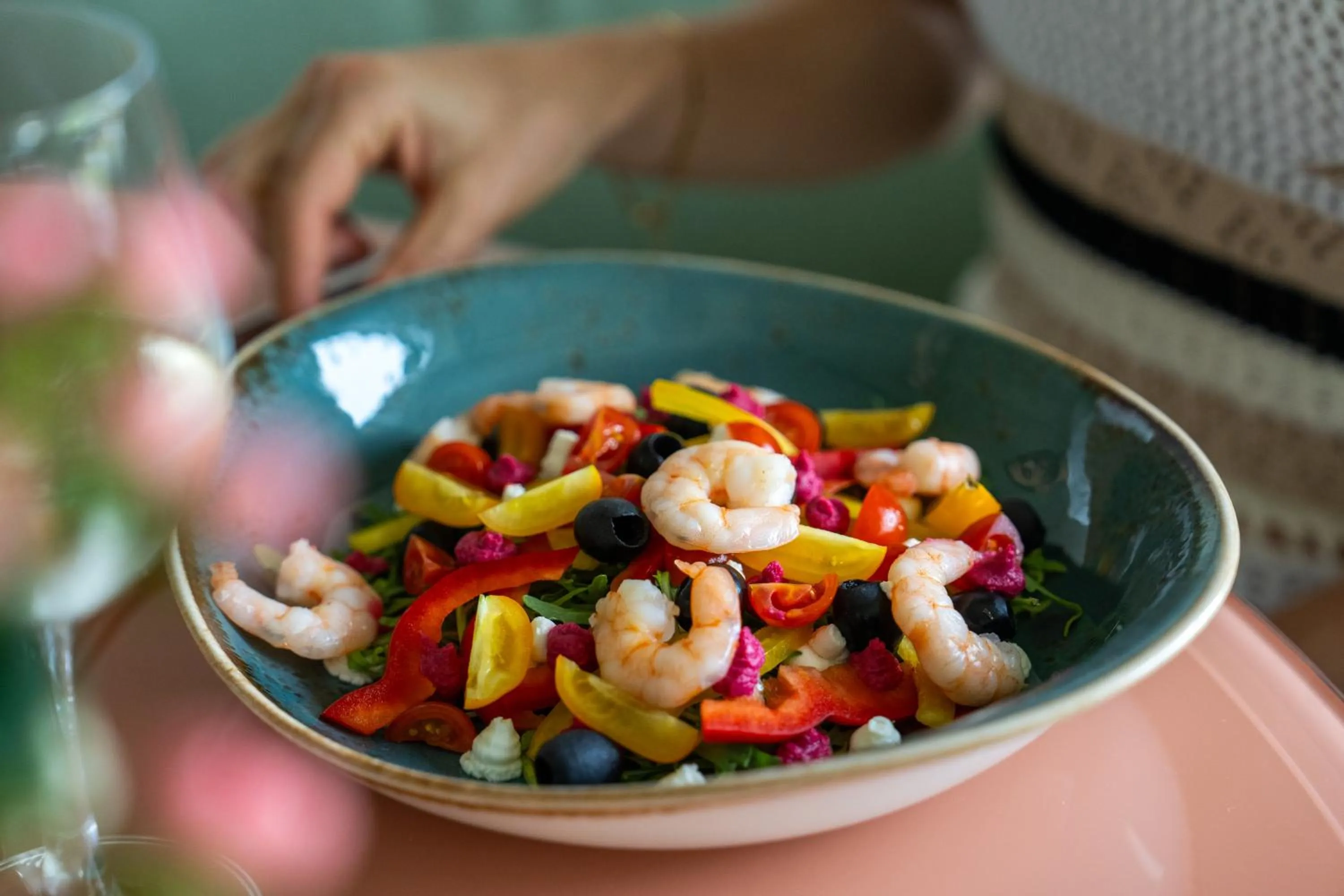 Food close-up in Plaza Hotel Abano Terme