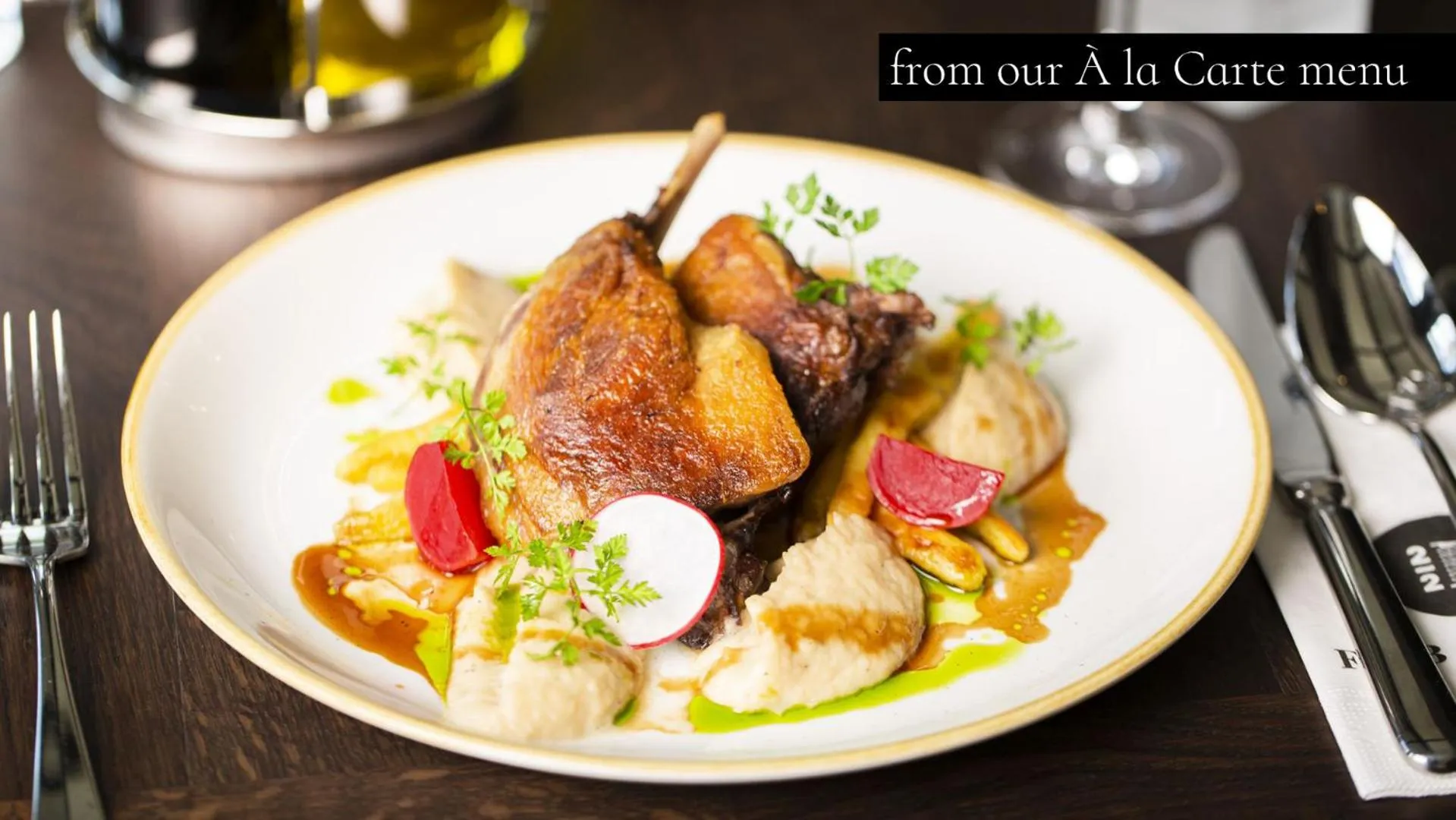 Food and drinks in HOTEL EUROPA