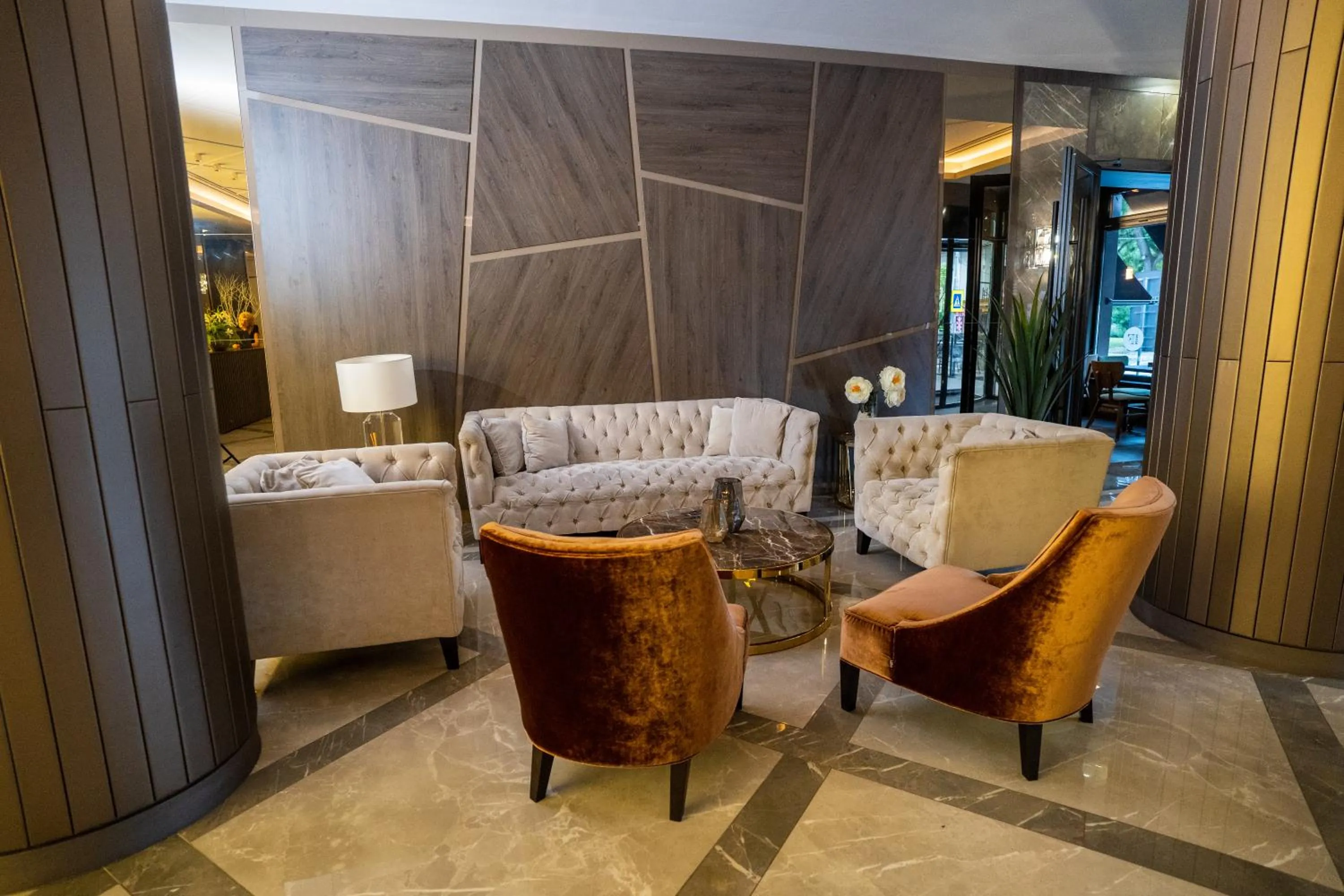 Lobby or reception in HOTEL EUROPA