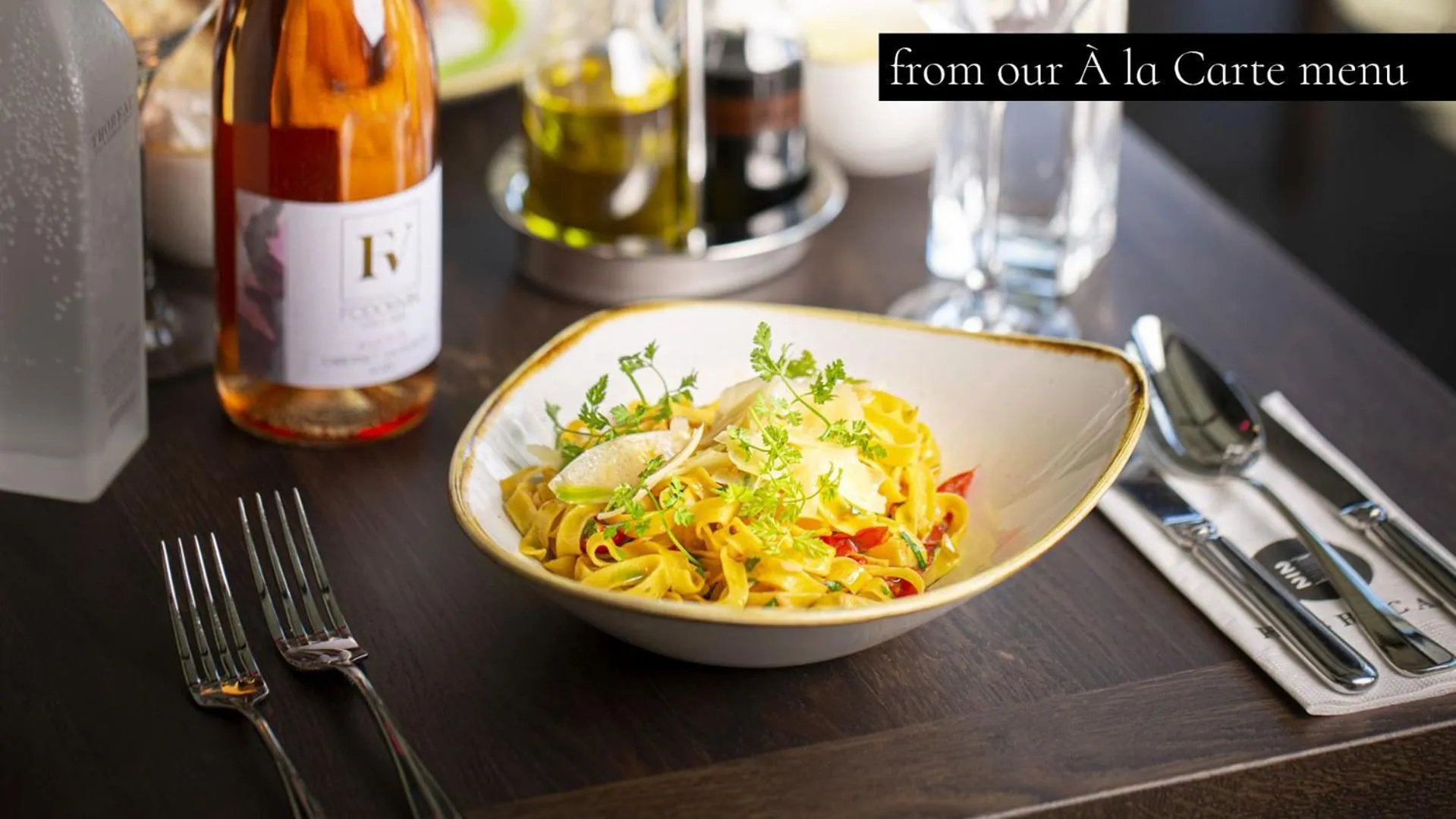 Food and drinks in HOTEL EUROPA