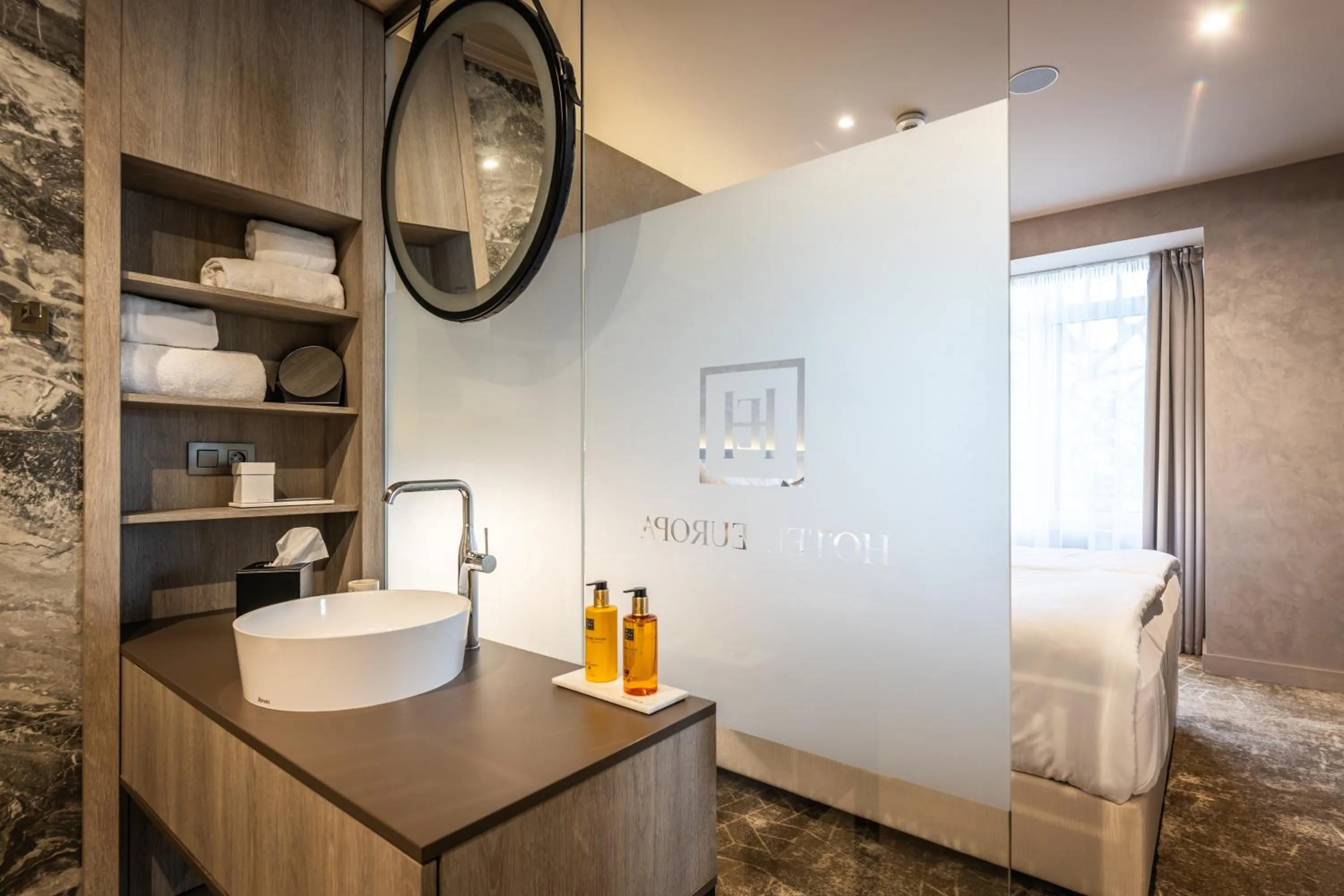 Bathroom in HOTEL EUROPA