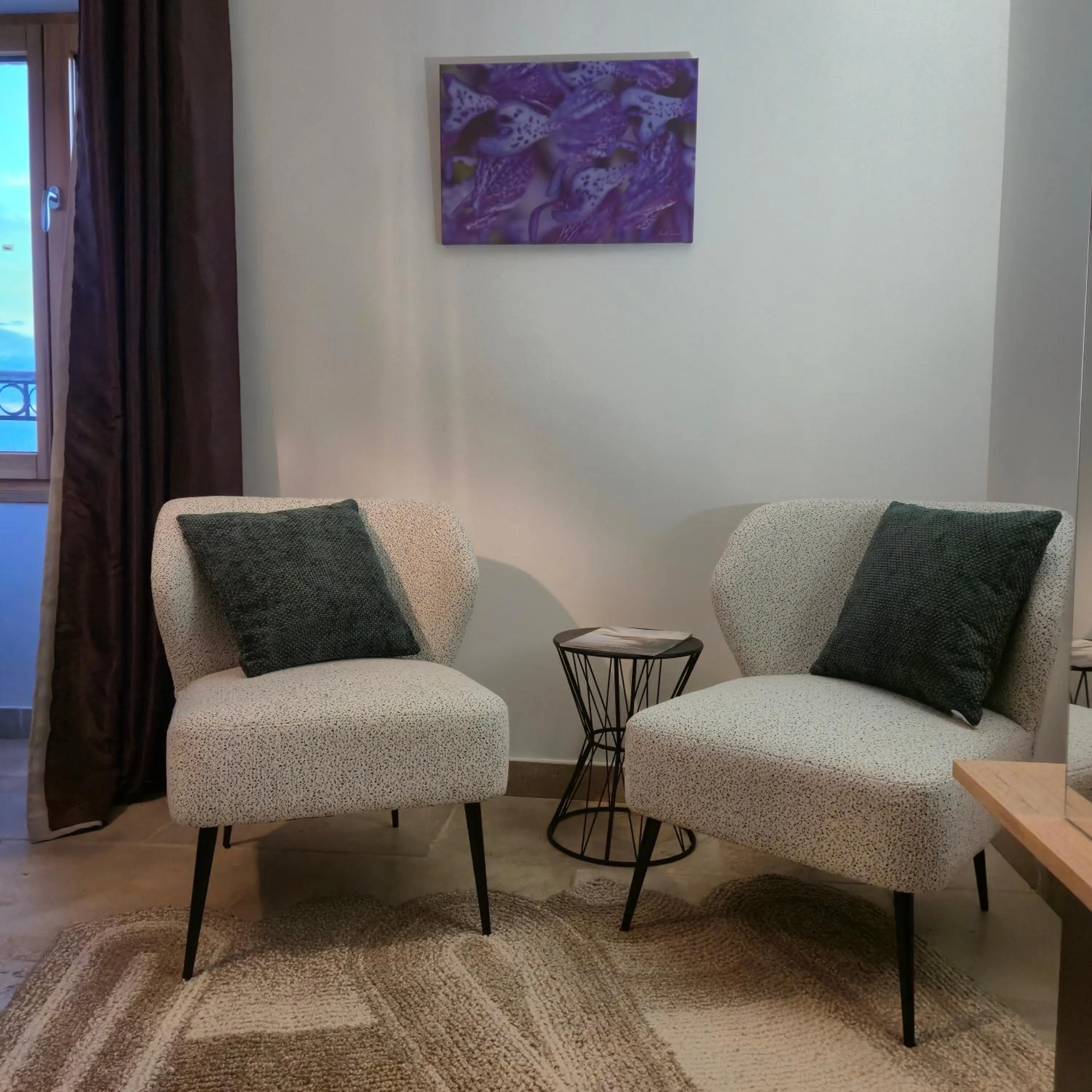 Living room in La Tissandière