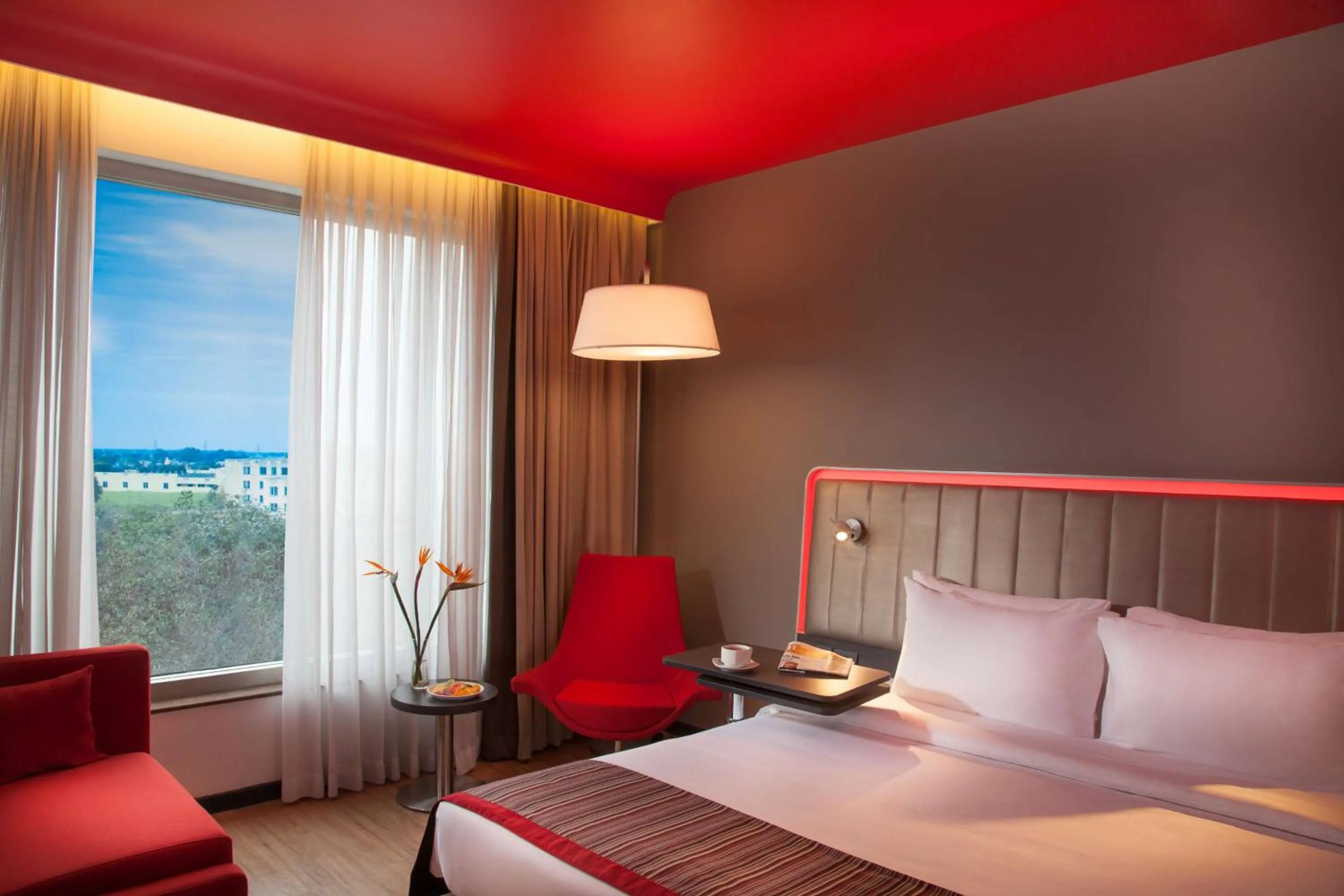 Photo of the whole room, Bed in Park Inn By Radisson Gurgaon Bilaspur