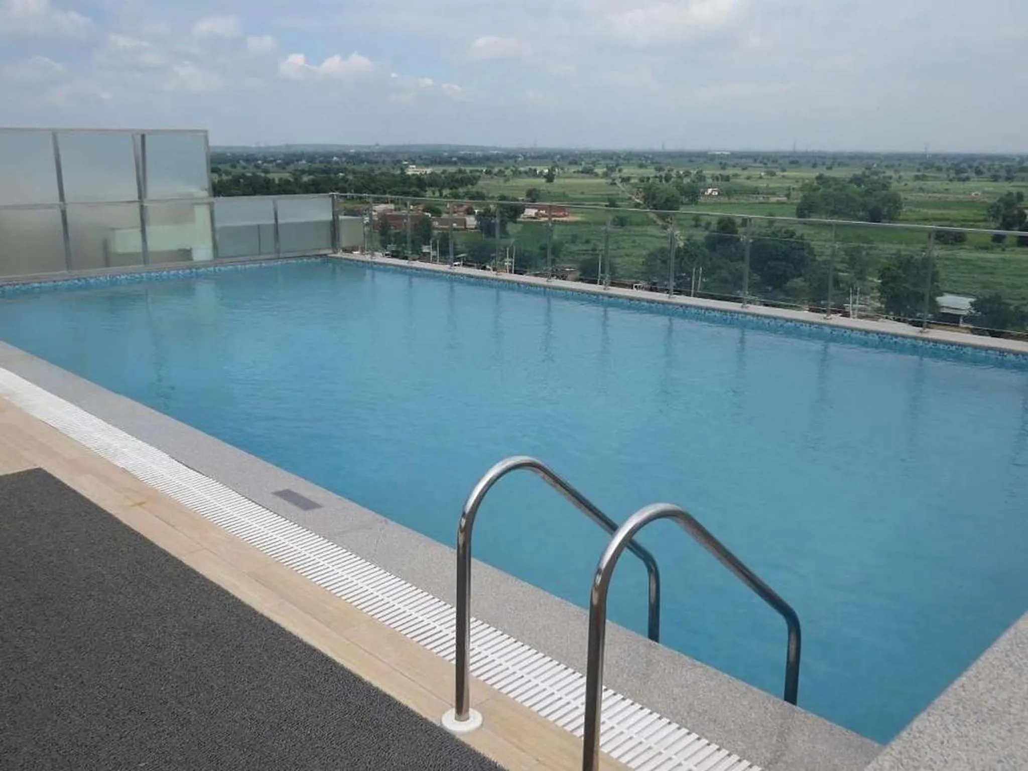 Pool view in Park Inn By Radisson Gurgaon Bilaspur