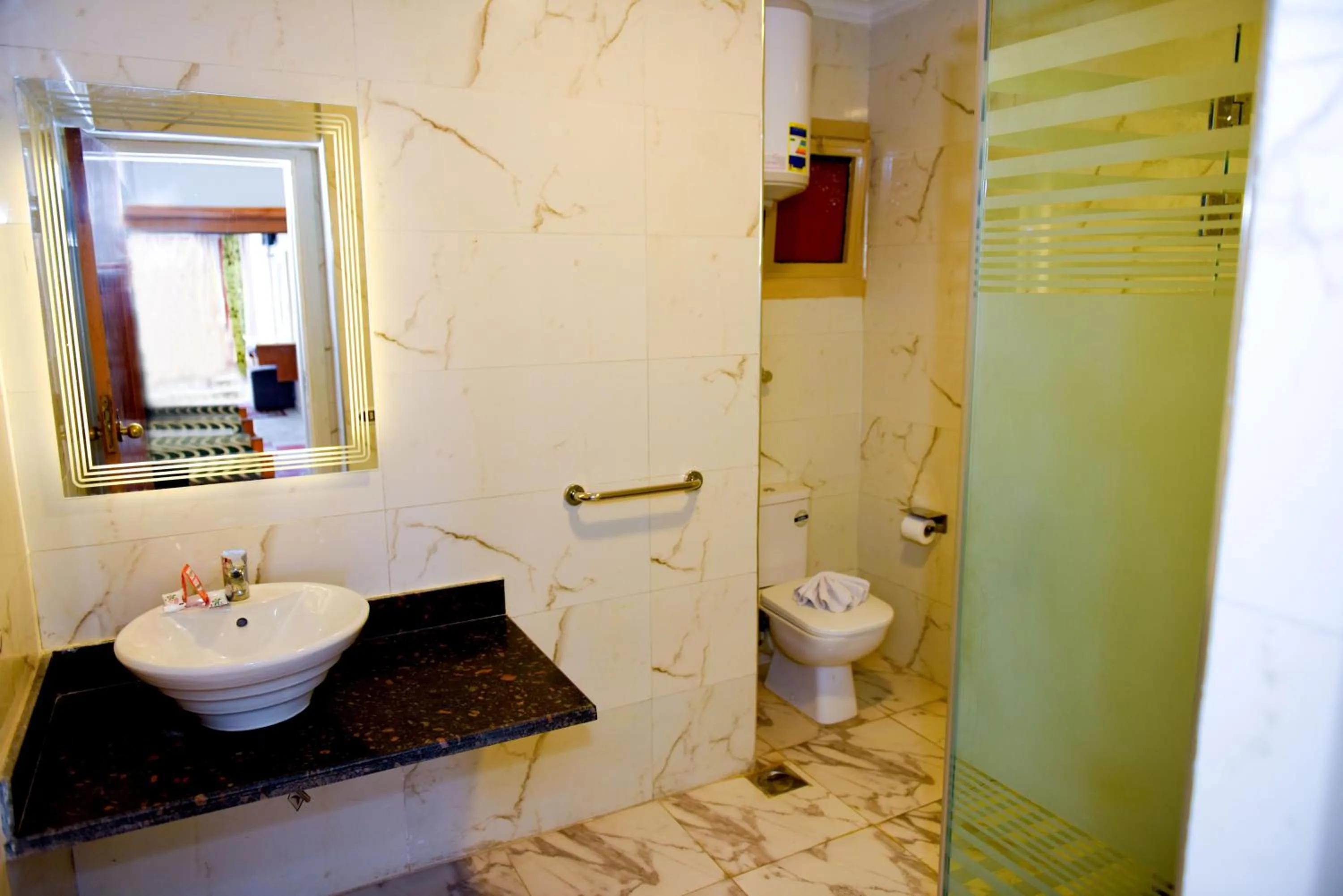 Toilet in Regency Hotel Alexandria