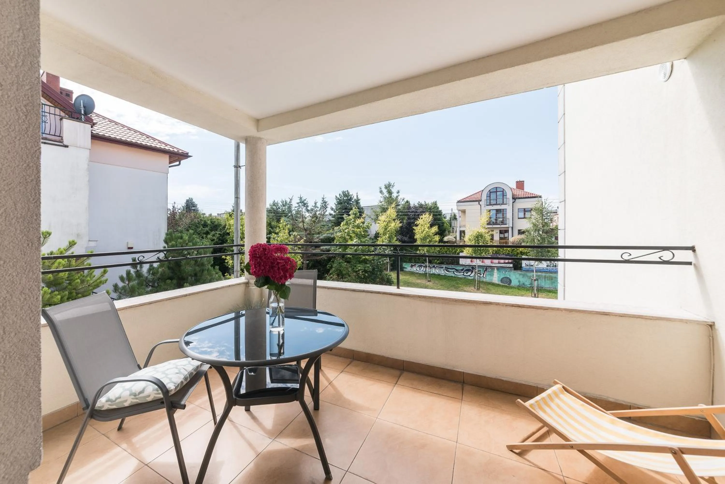 Balcony/Terrace in Villa Gdynia