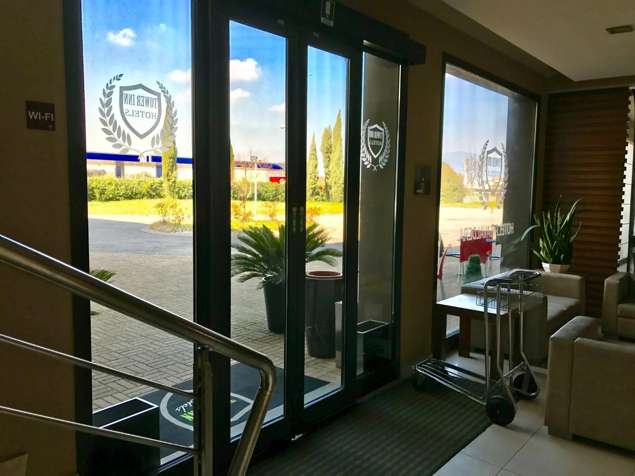 Lobby or reception in Hotel Pisa Valdera