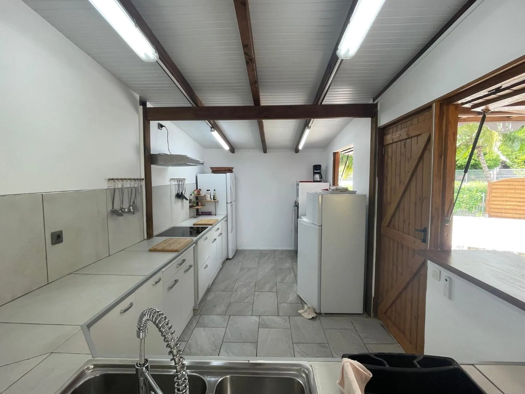kitchen in Les Créolines