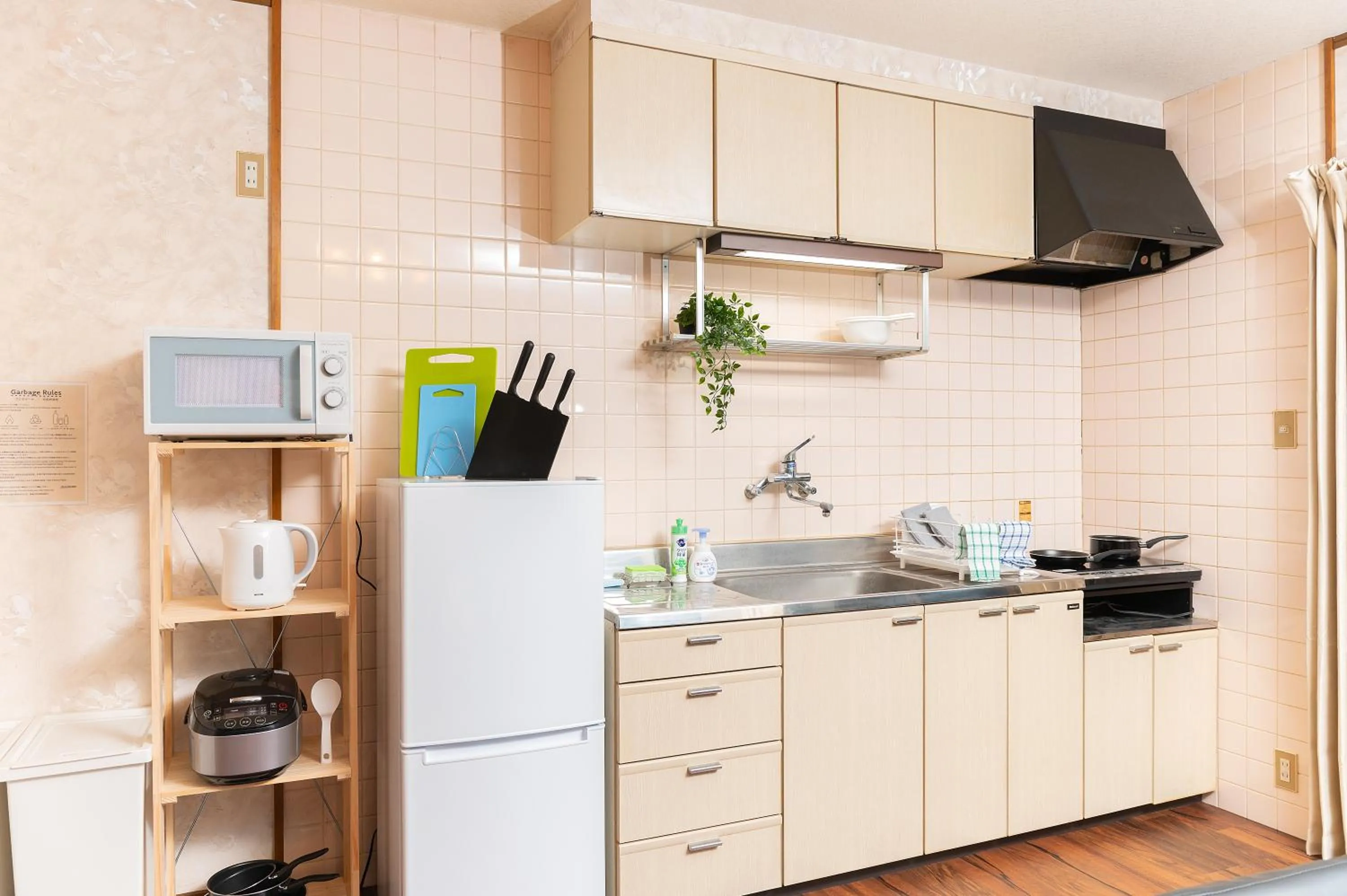 Kitchen or kitchenette in HAKUDAKU no YUYA