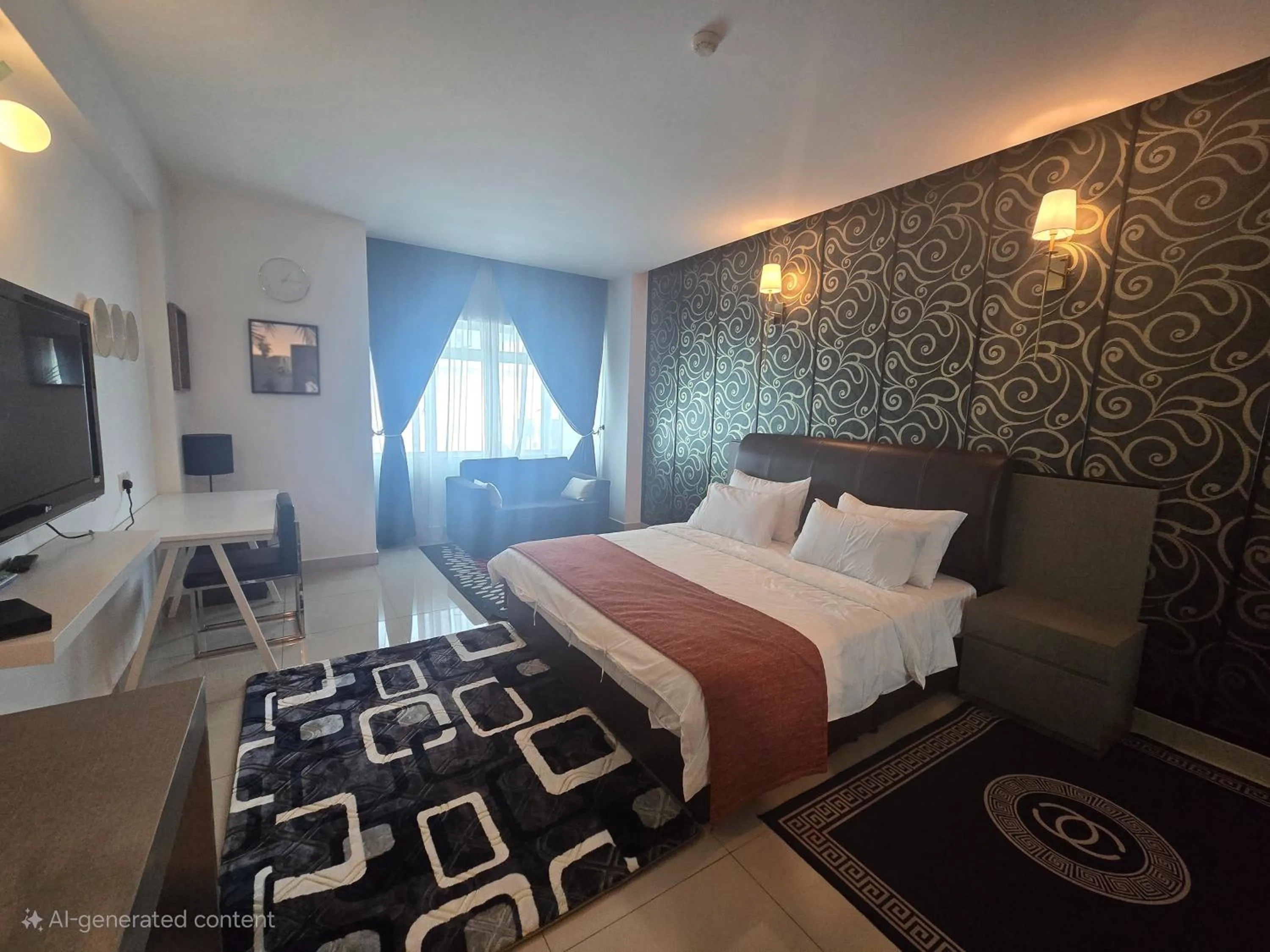 Bed in Aster+ Hotel Bukit Jalil