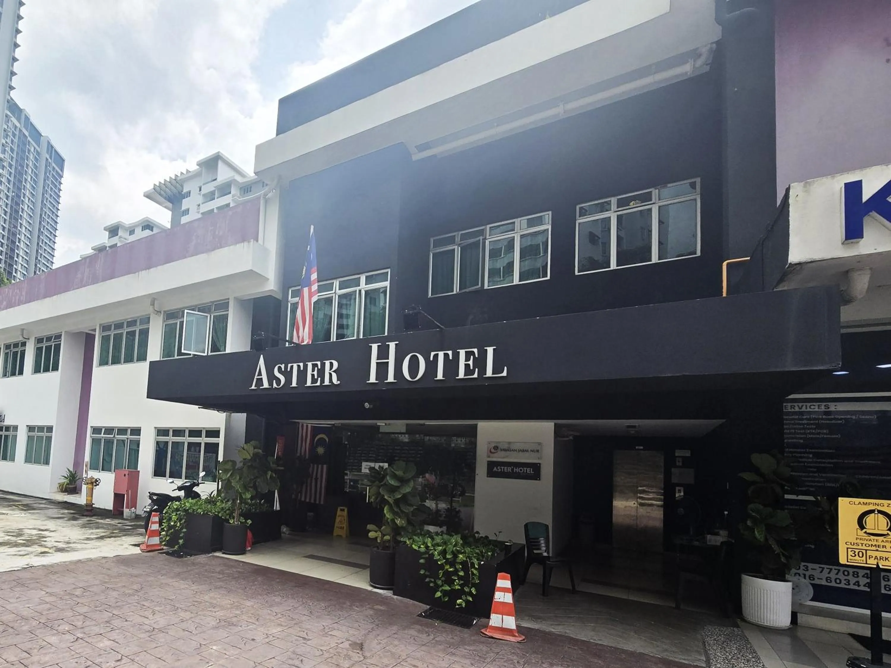 Property building in Aster+ Hotel Bukit Jalil
