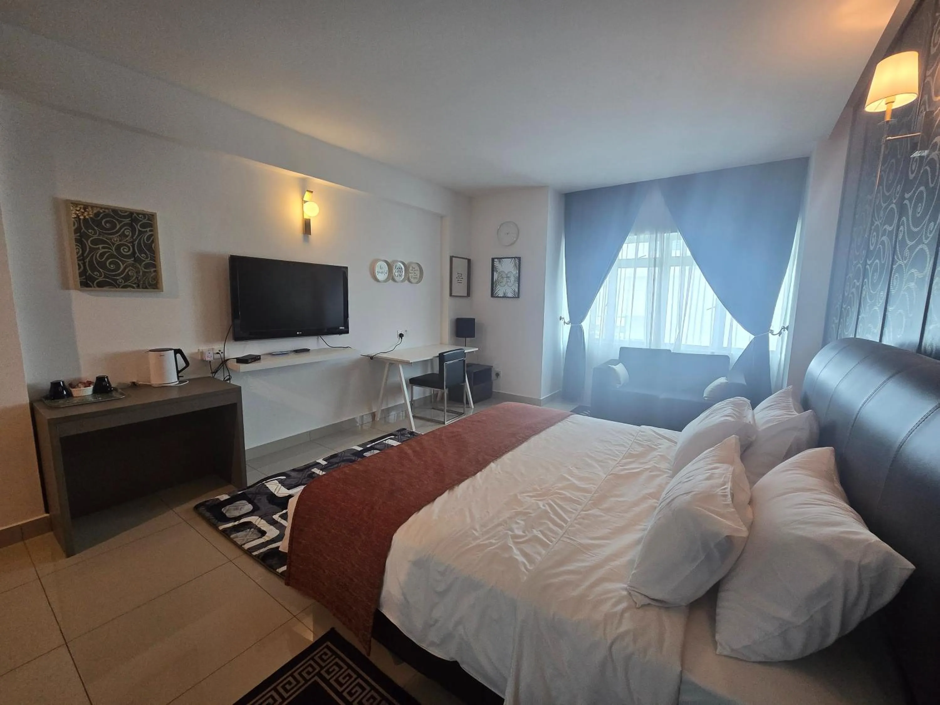 Bed in Aster+ Hotel Bukit Jalil