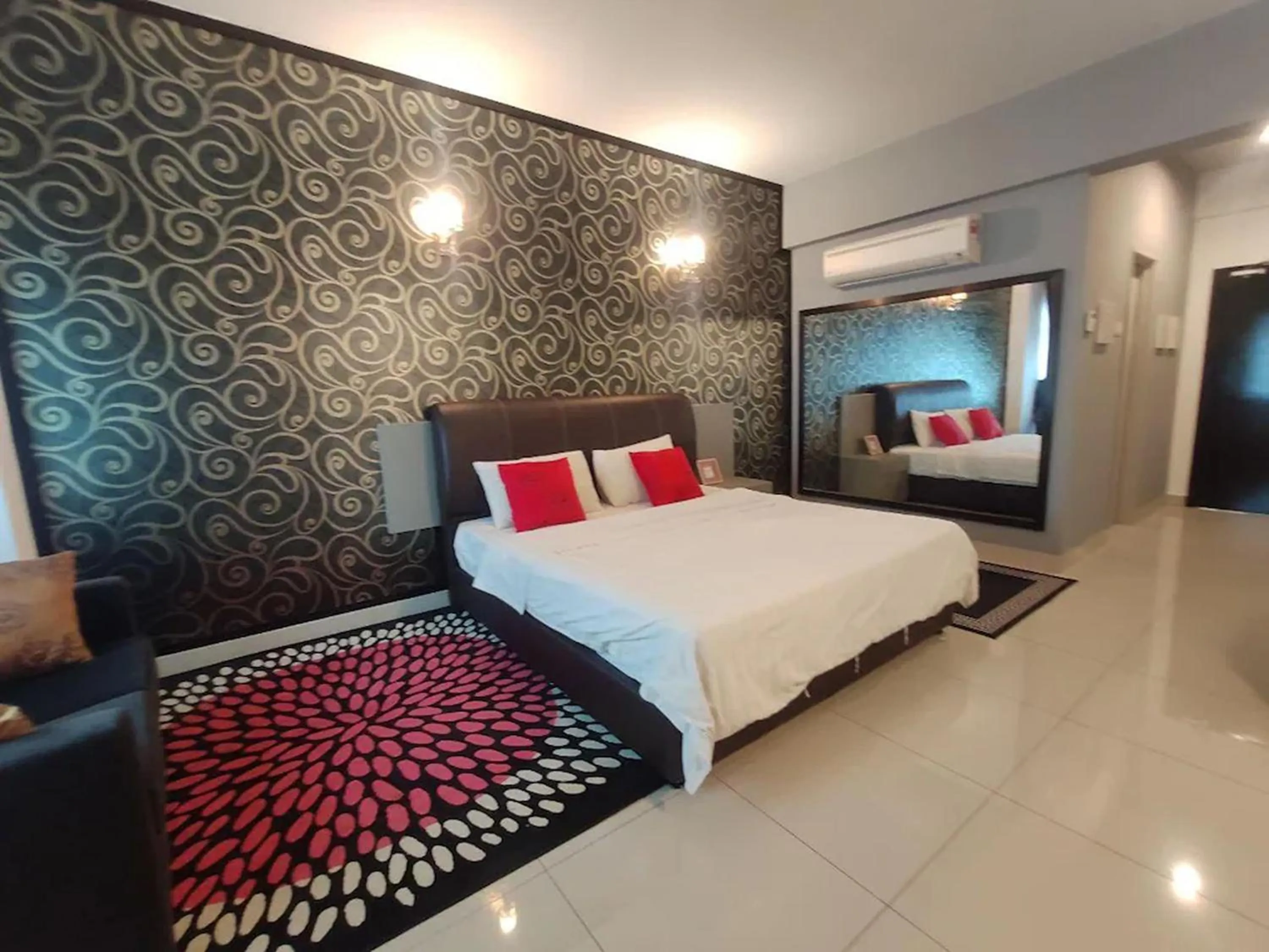 Bed in Aster+ Hotel Bukit Jalil