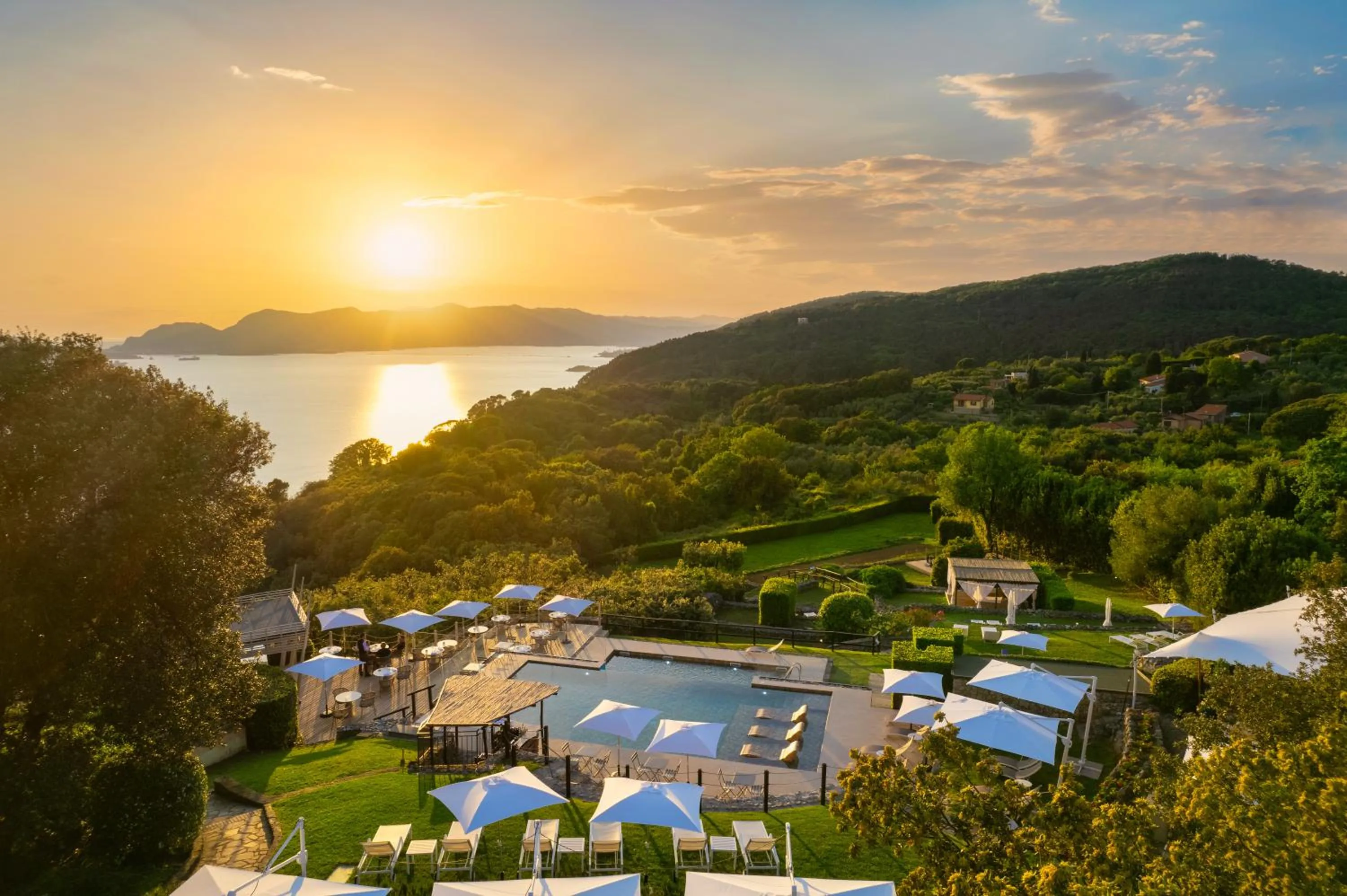 Garden view in Golfo dei Poeti Relais & Spa