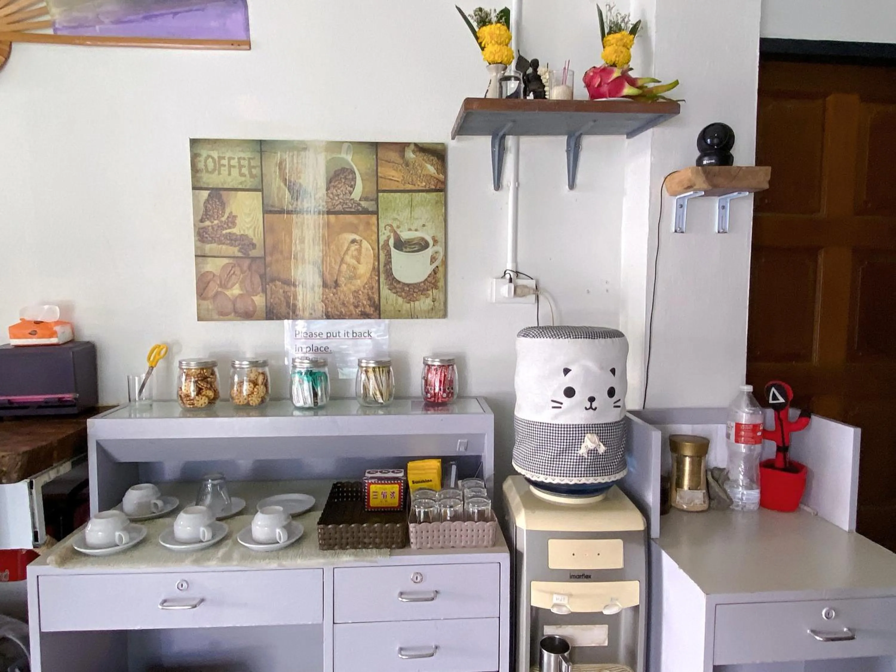 Lobby or reception in Remember at Phuket Town Hostel