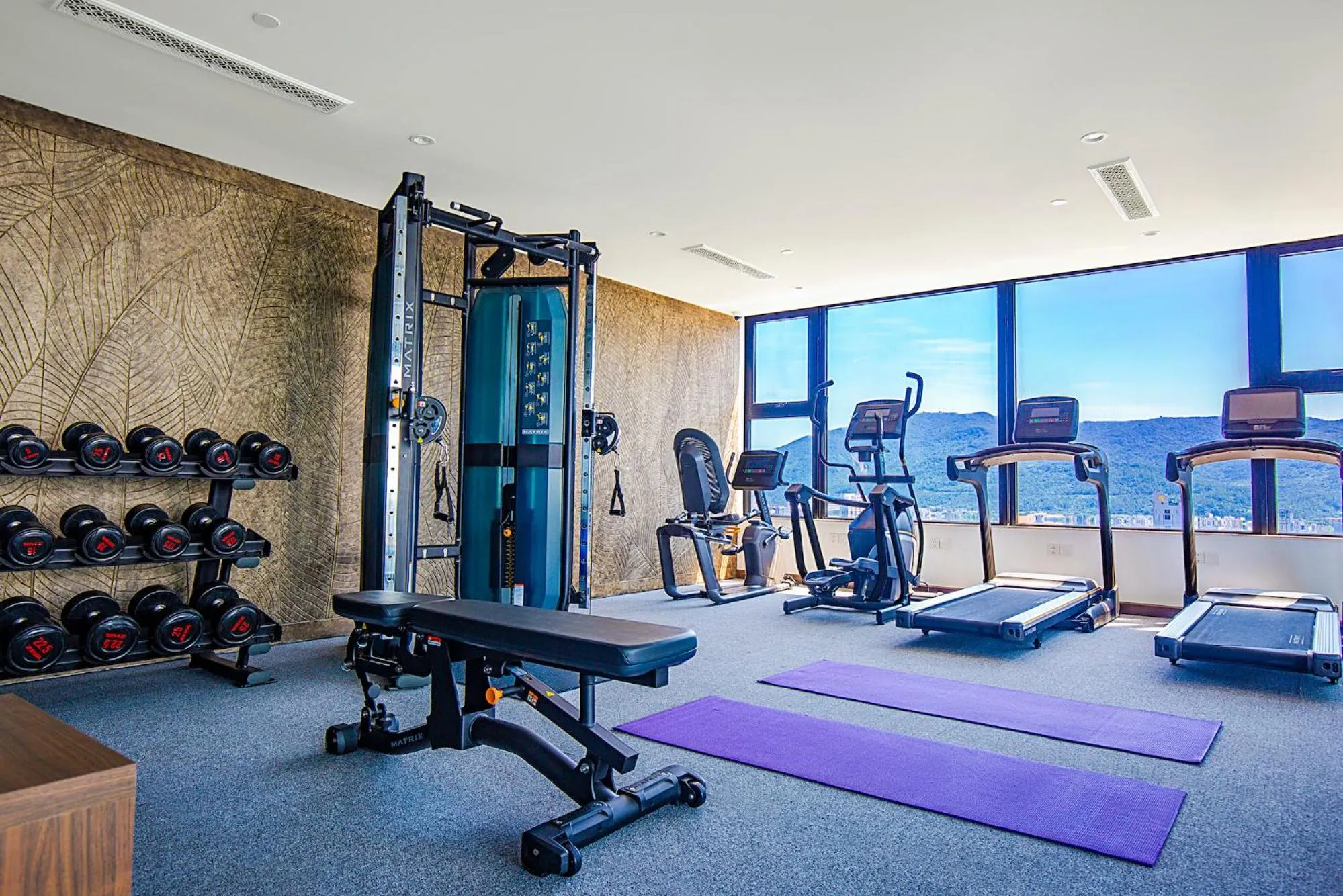 Fitness centre/facilities in Peninsula Hotel Danang