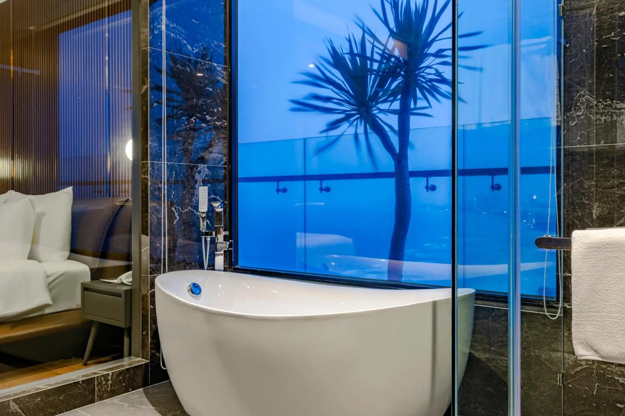 Bathroom in Peninsula Hotel Danang