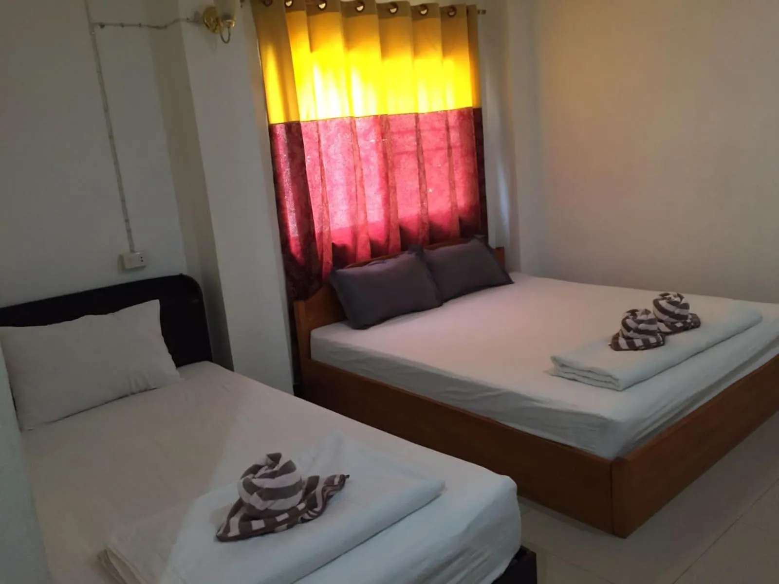 Bed in Hom pho guesthouse