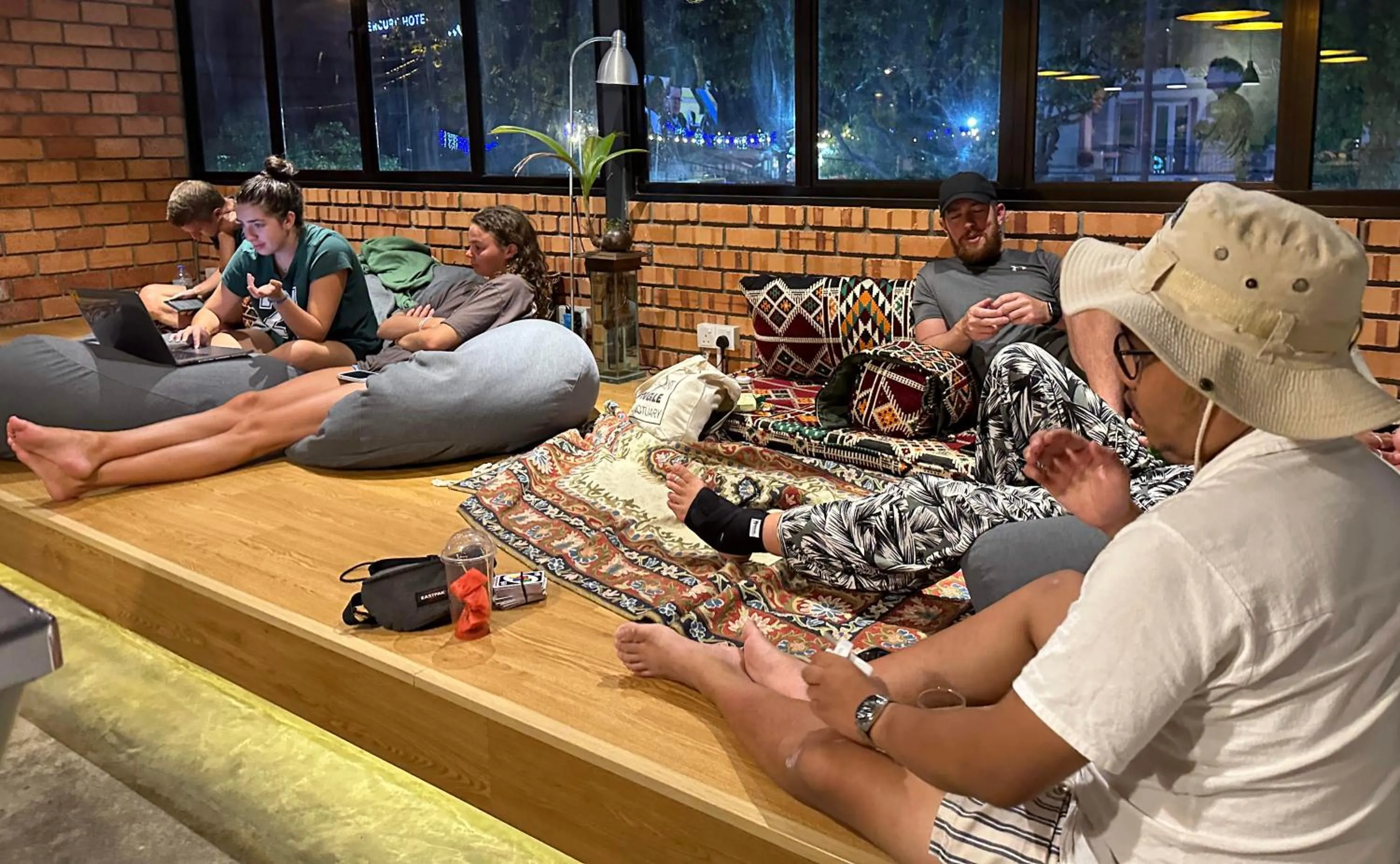 Seating area in Arch Dormitorio Cenang