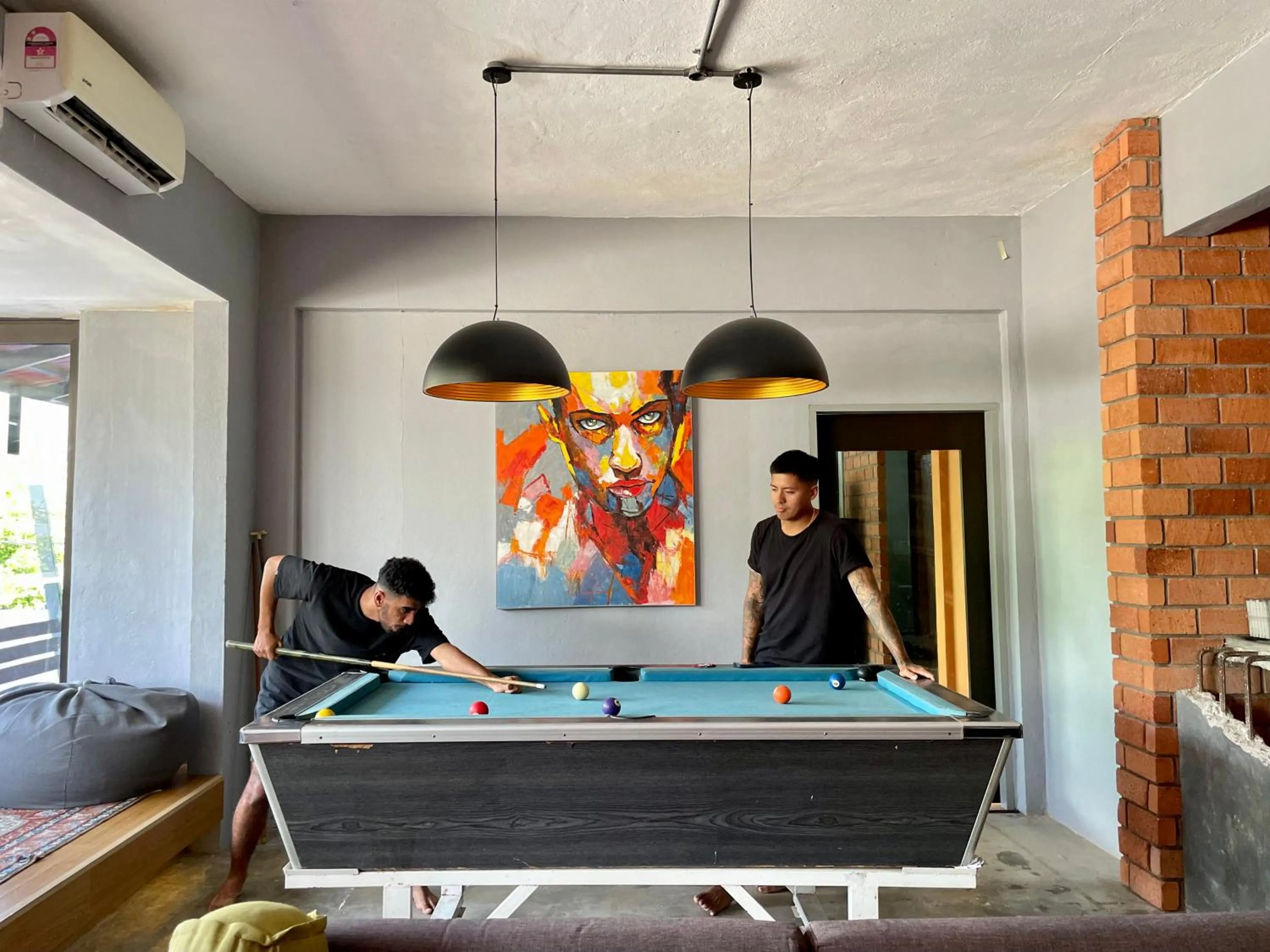 People in Arch Dormitorio Cenang