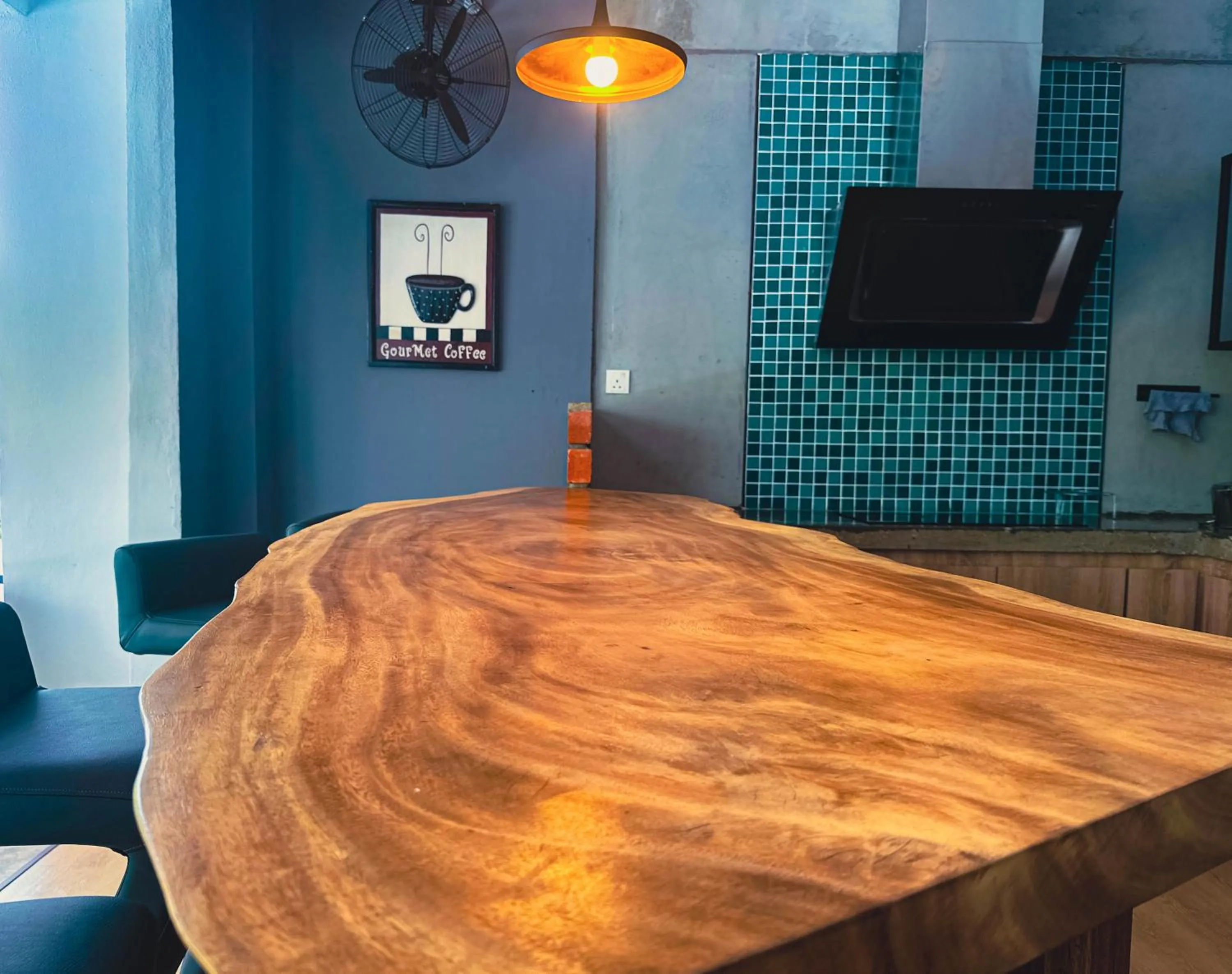 Dining area in Arch Dormitorio Cenang