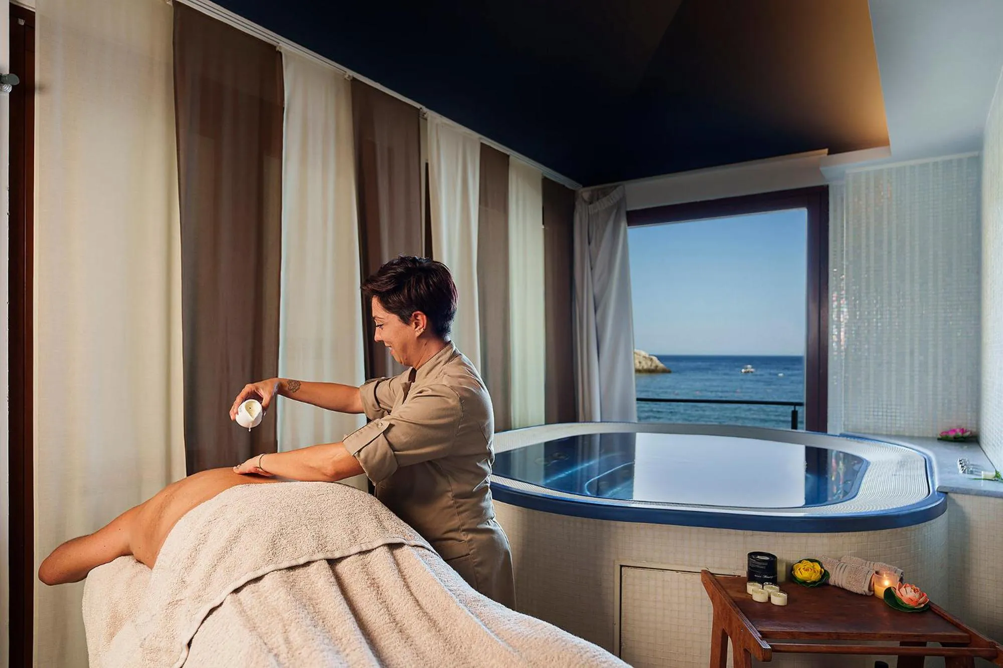 Spa and wellness centre/facilities in La Plage Resort